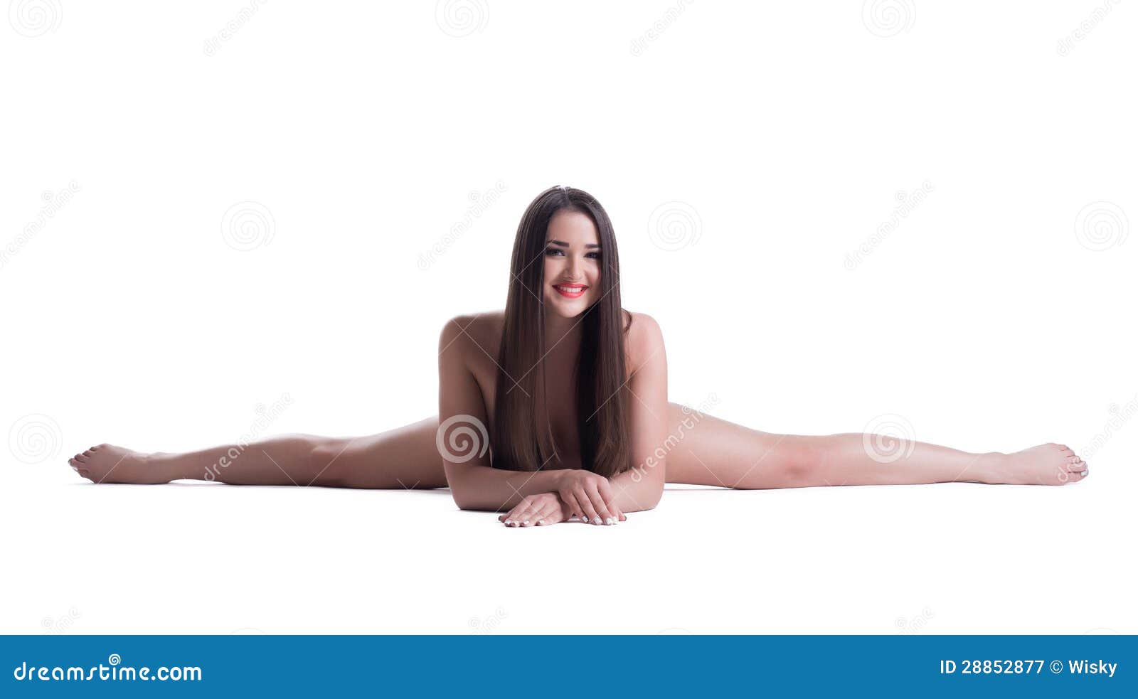 Girl Doing Split Nude