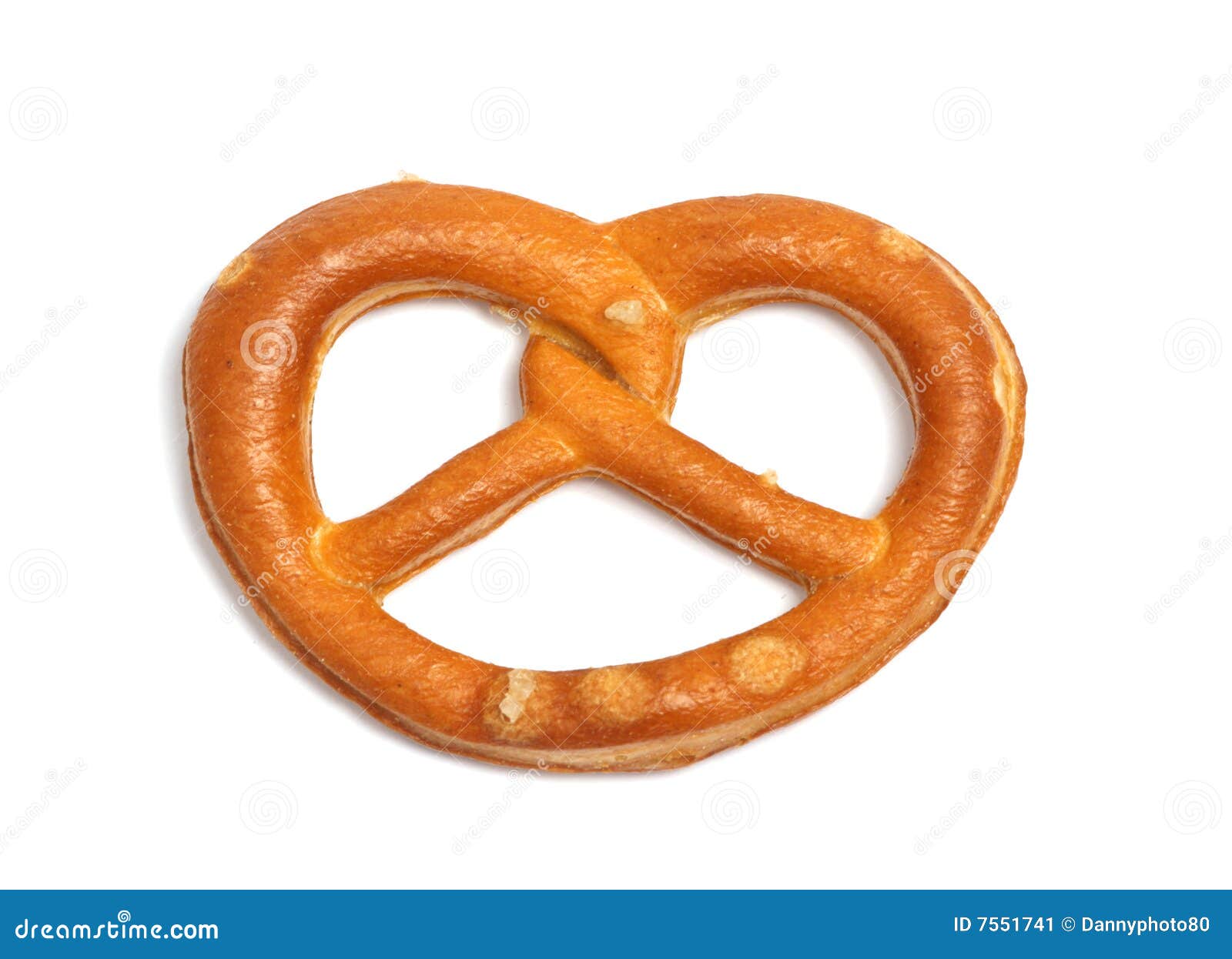 Pretzel stock image. Image of isolated, german, unhealthy 7551741