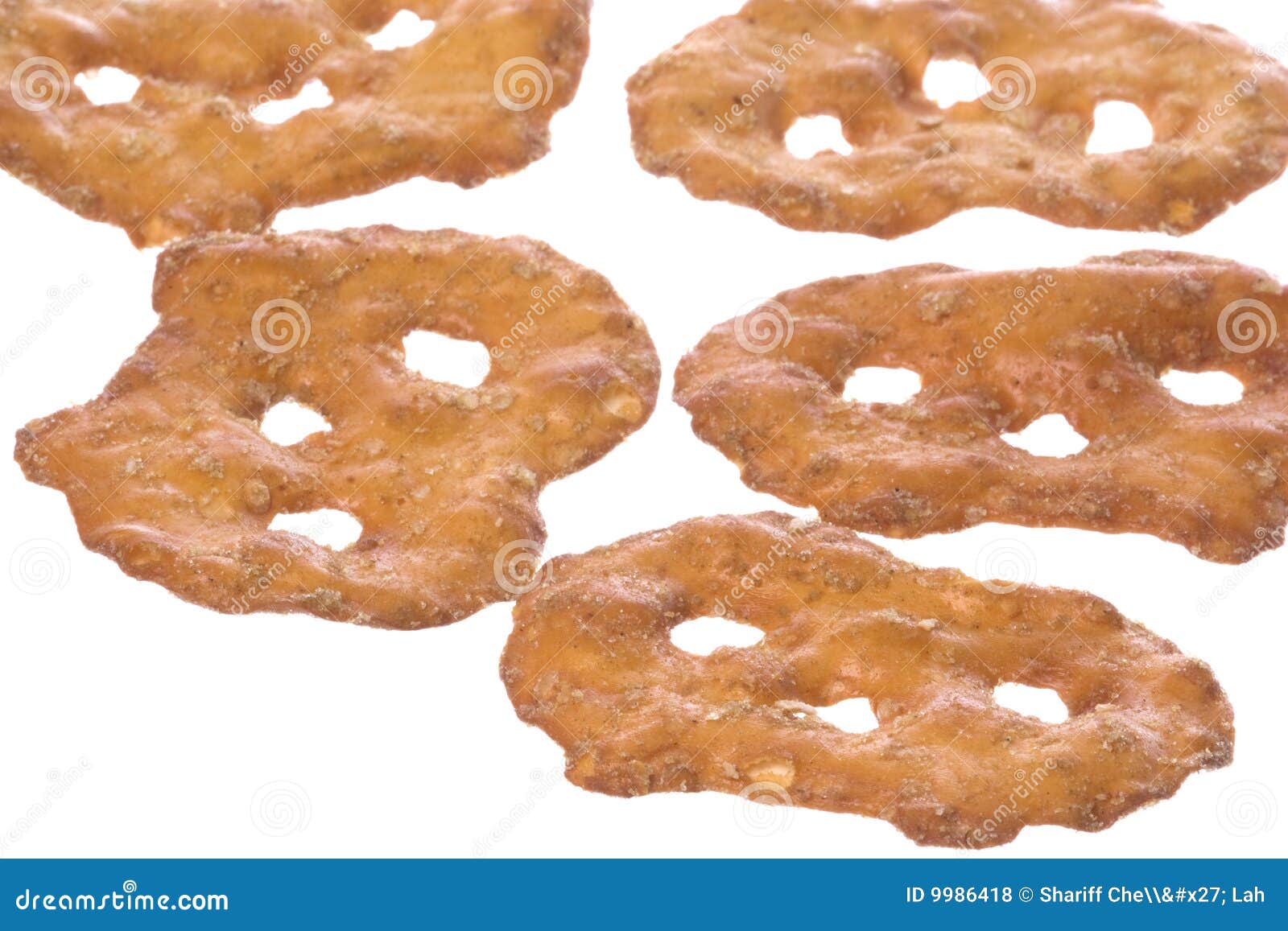 Pretzel Crackers Isolated stock photo. Image of cracker 9986418