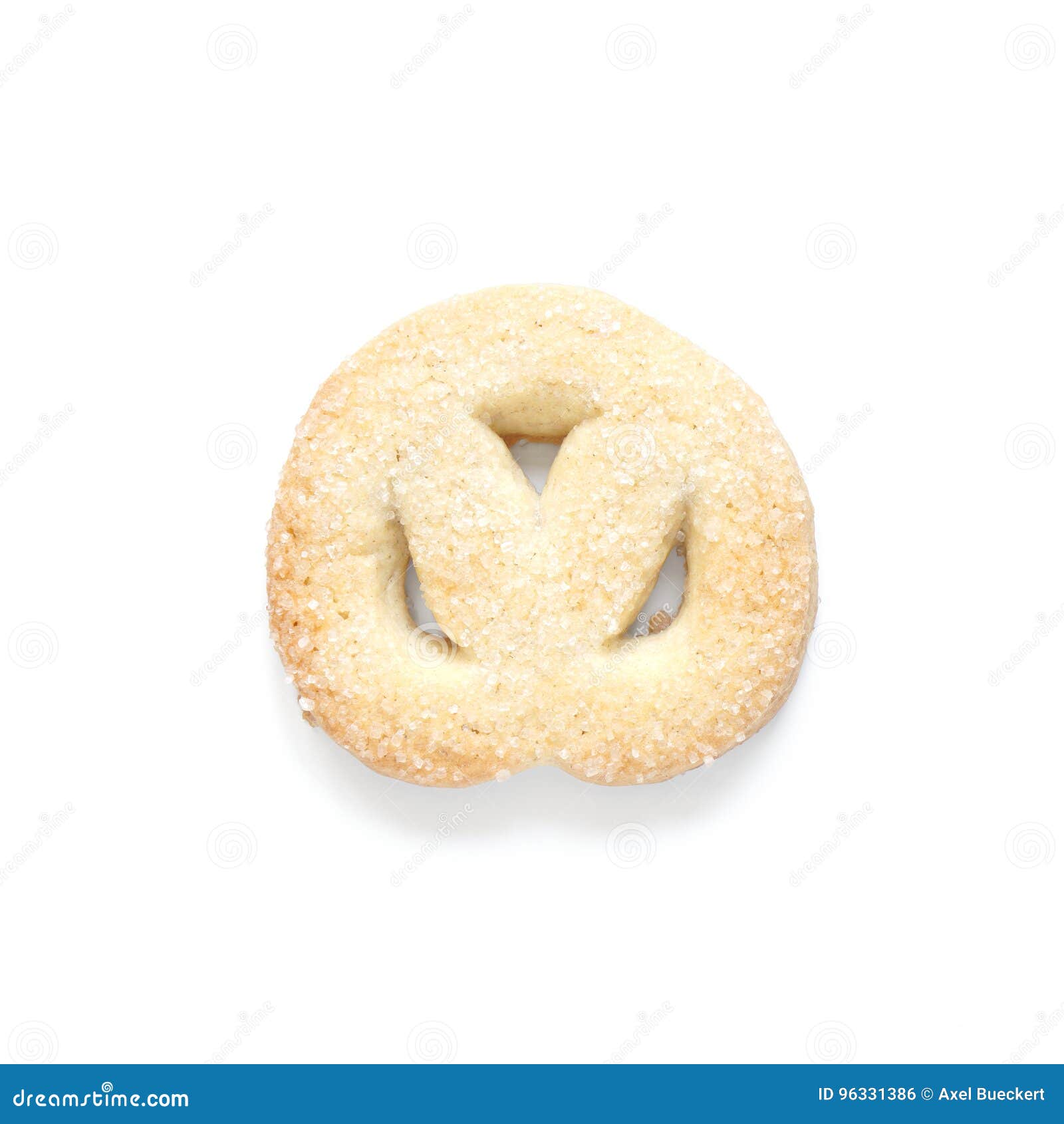 Pretzel Shaped Butter Cookie from Germany Stock Photo Image of closeup, shaped 96331386