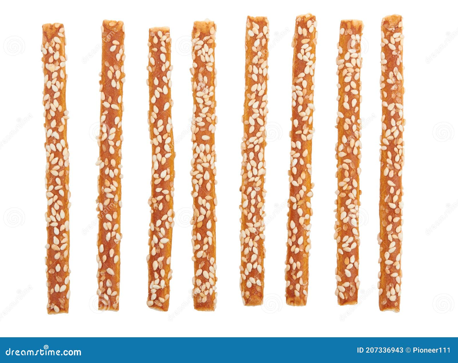 Pretzel Sticks Coated Sesame Stock Image Image of salt, biscuit