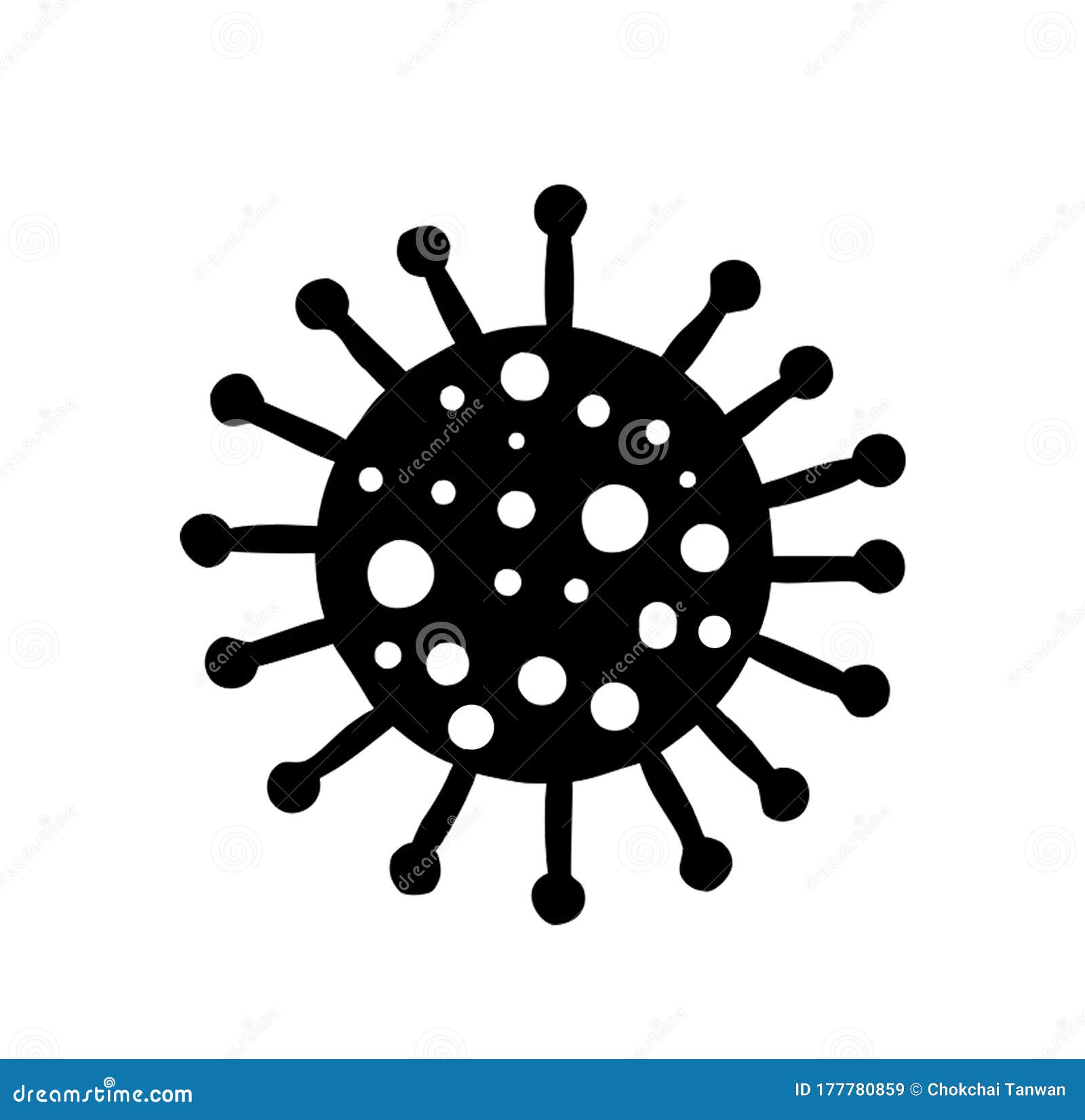 Prevention Concept with Icon Pandemic of Coronavirus or Virus is Danger ...