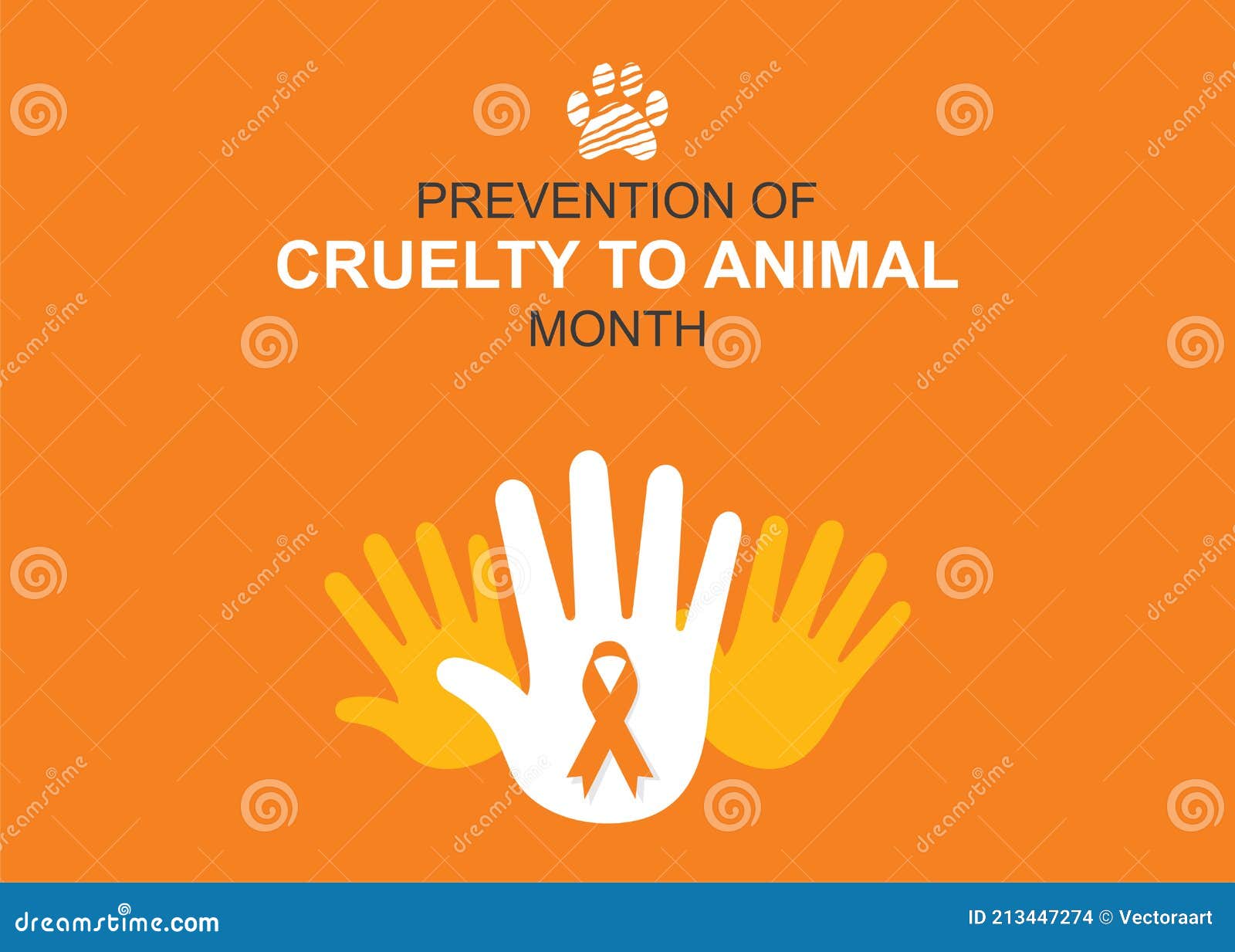 Prevention of Cruelty To Animal Month Stock Vector - Illustration of  health, national: 213447274