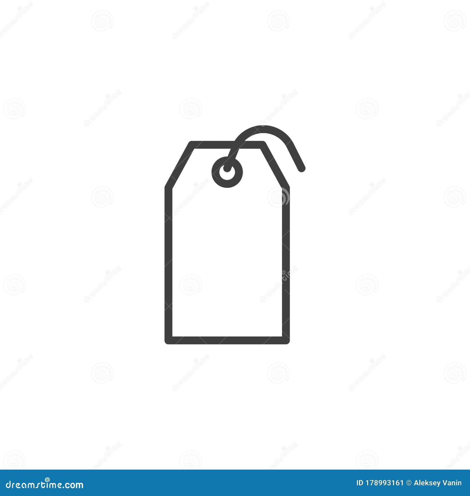 White tag icon - Free white price tag icons