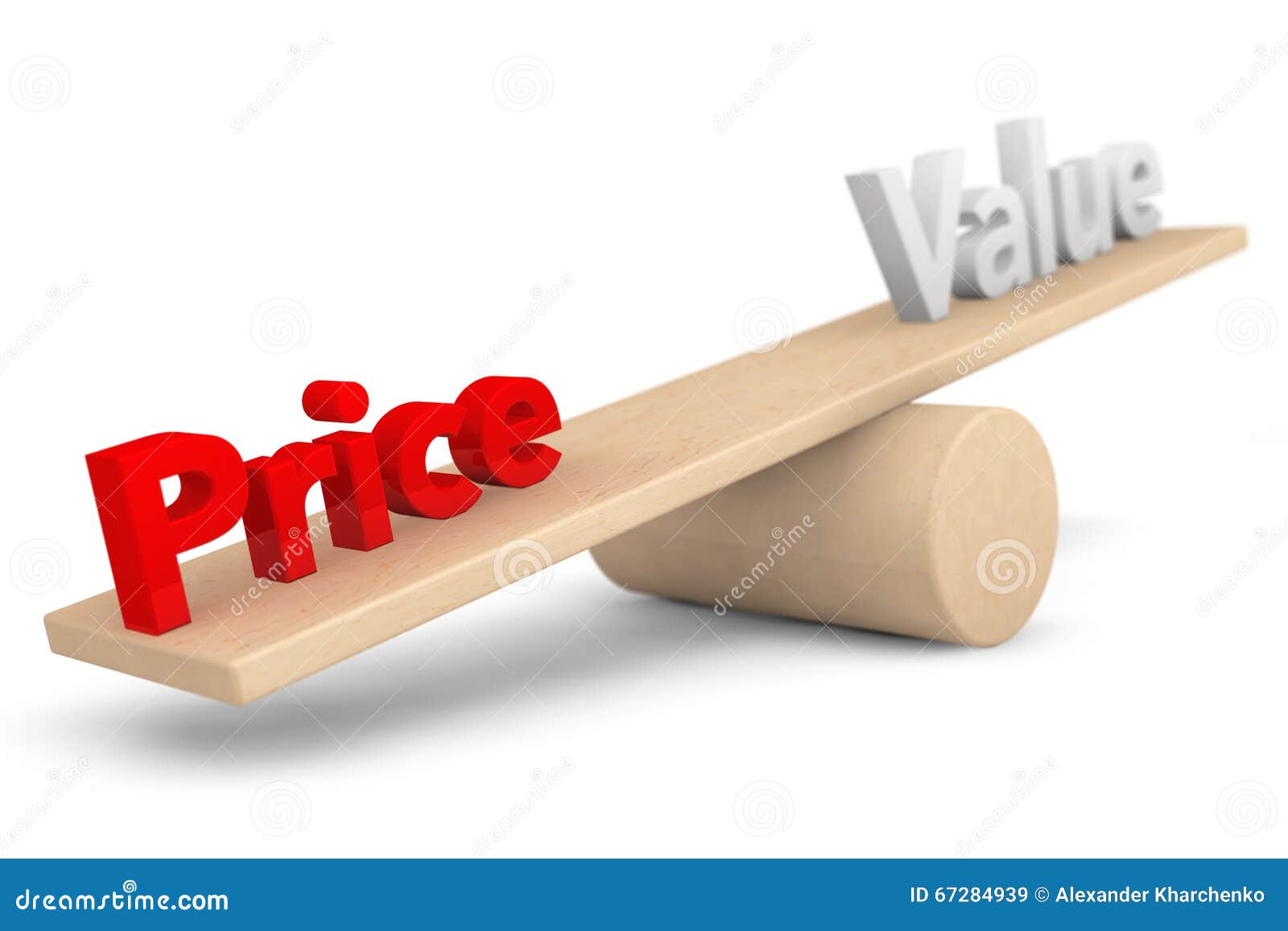 Price and Value Balance Concept Stock Image Image of profit, commerce