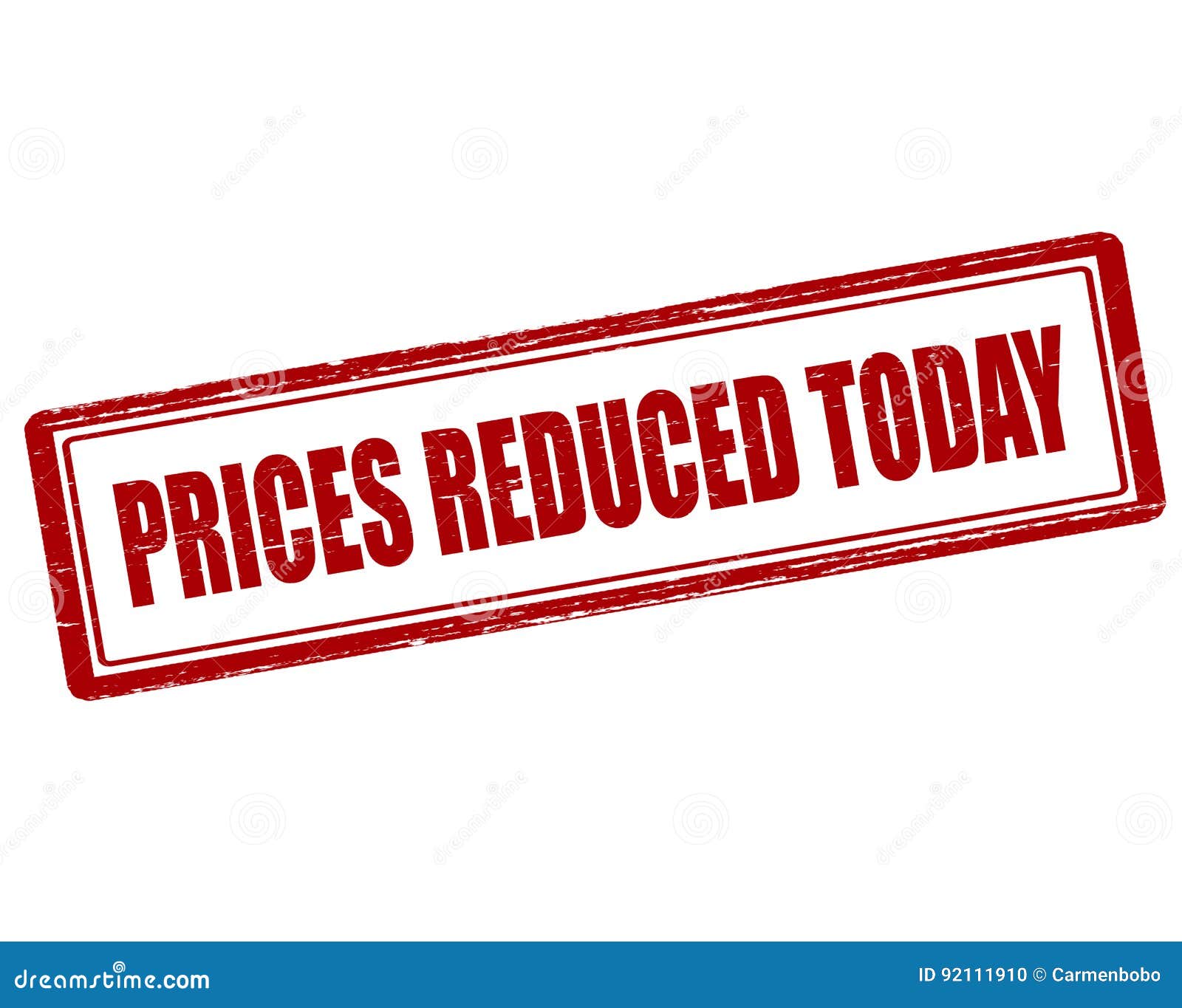 Prices reduced today stock illustration. Illustration of dense 92111910
