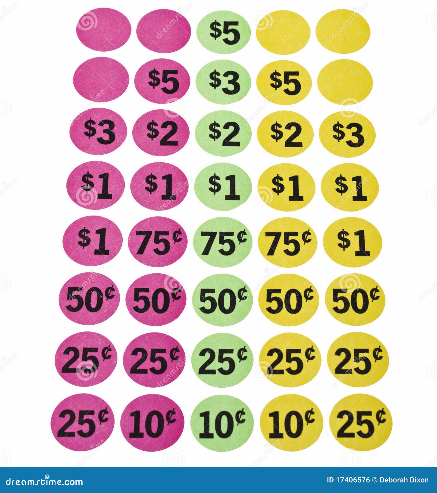 Pricing Stickers stock photo. Image of cents, sell, green - 17406576