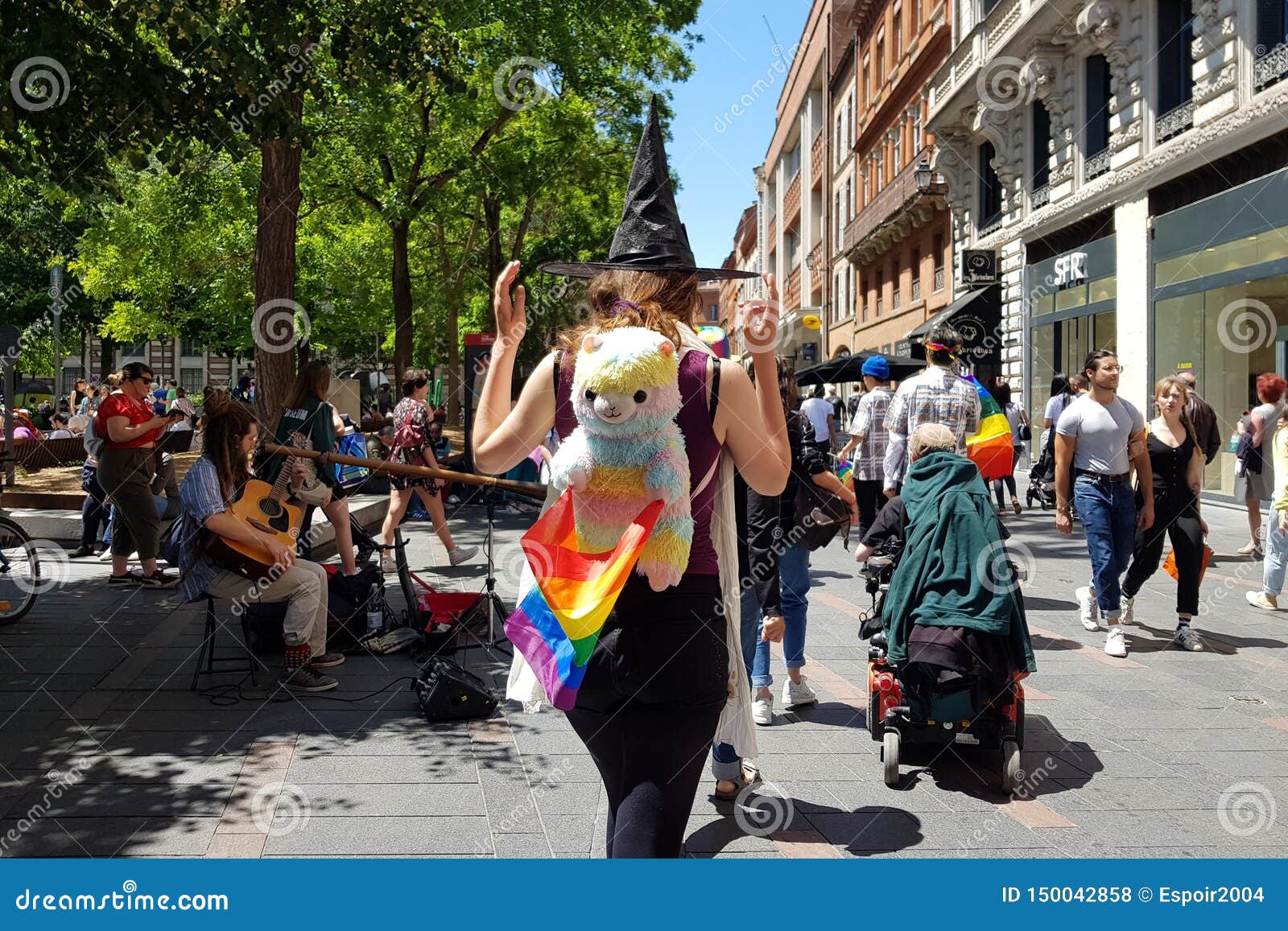 Pride March in the Streets of Toulouse, France Editorial Stock Photo ...