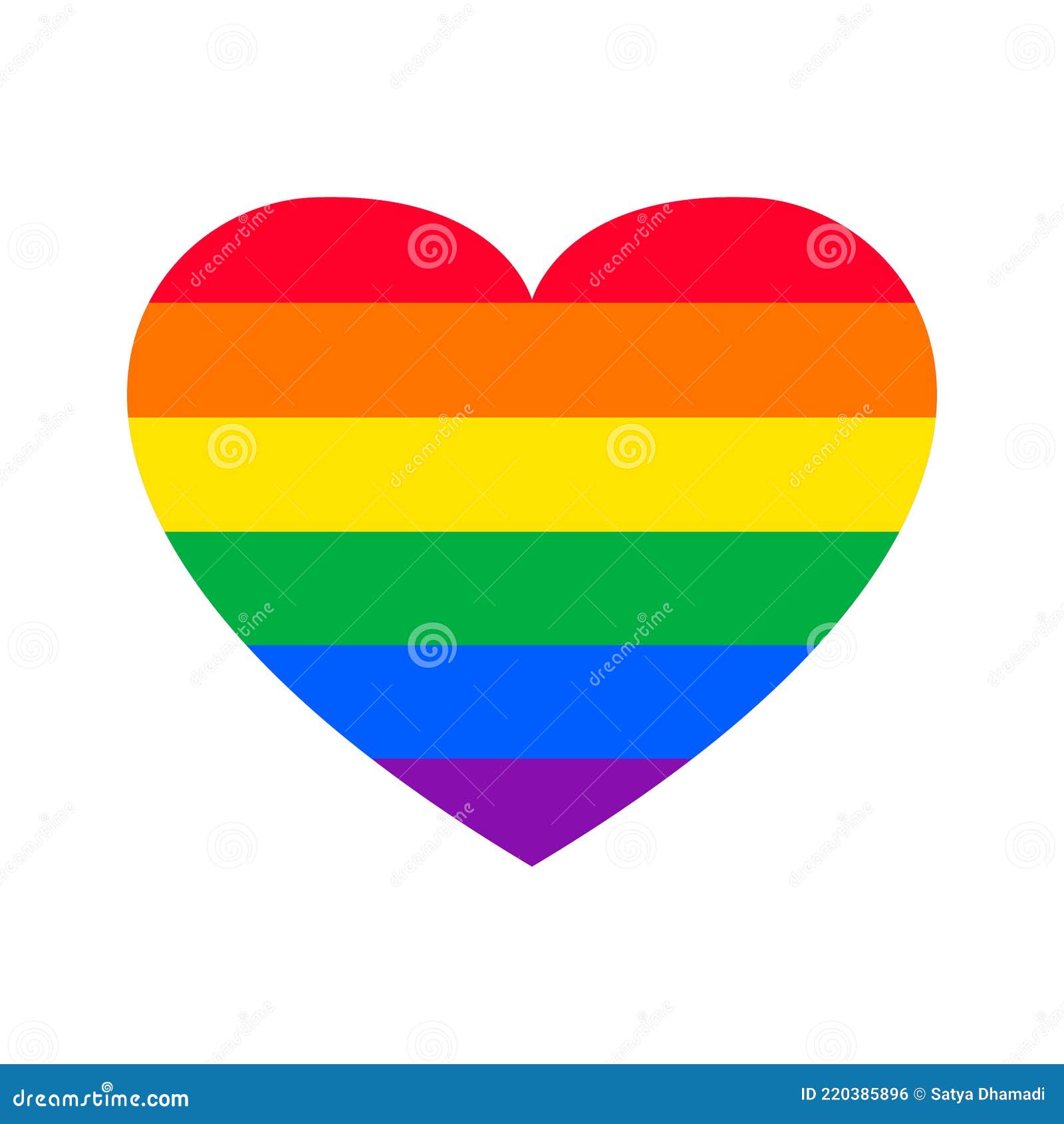 Pride Month Logo With Rainbow Flag Pride Symbol With Heart Lgbt Sexual Minorities Gays And