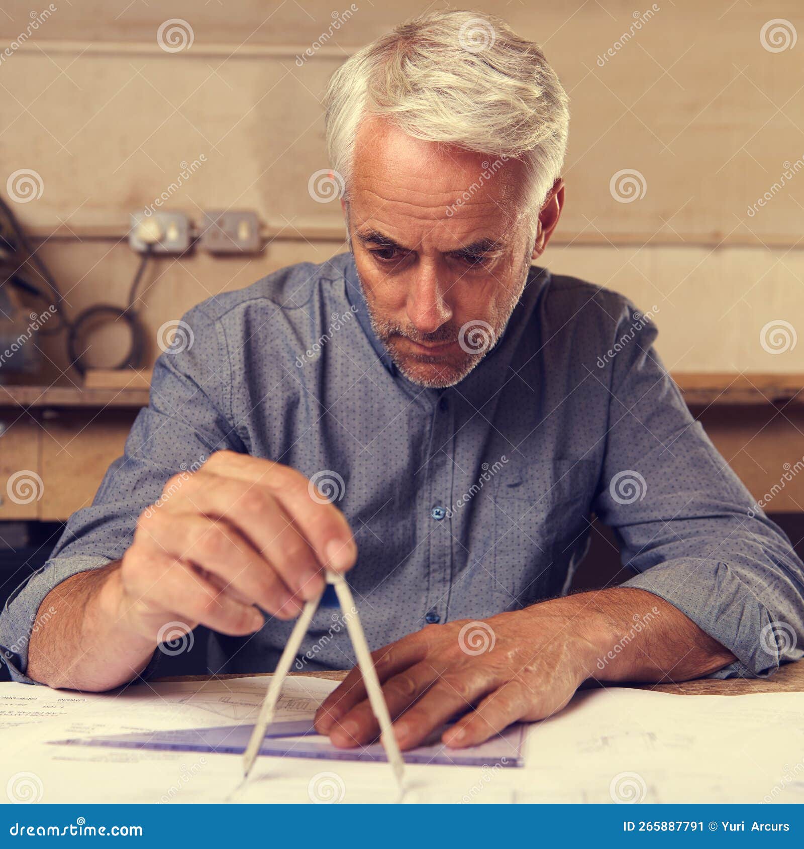 He Prides Himself On His Accuracy A Draftsman Using A Triangle And he-prides-himself-on-his-accuracy-a-draftsman-using-a-triangle-and