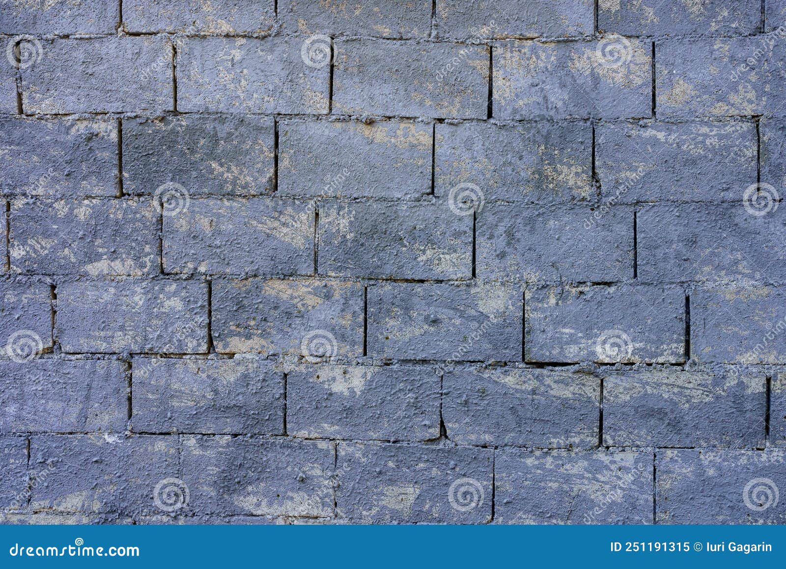 primed masonry wall of limestone blocks. texture background or backdrop