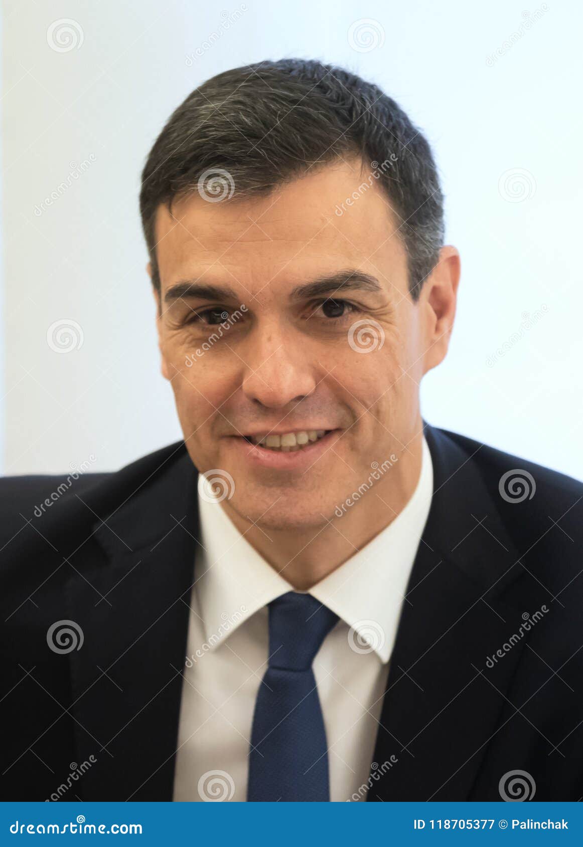 Primer Ministro De España Pedro Sanchez Fotografía editorial - Imagen ...