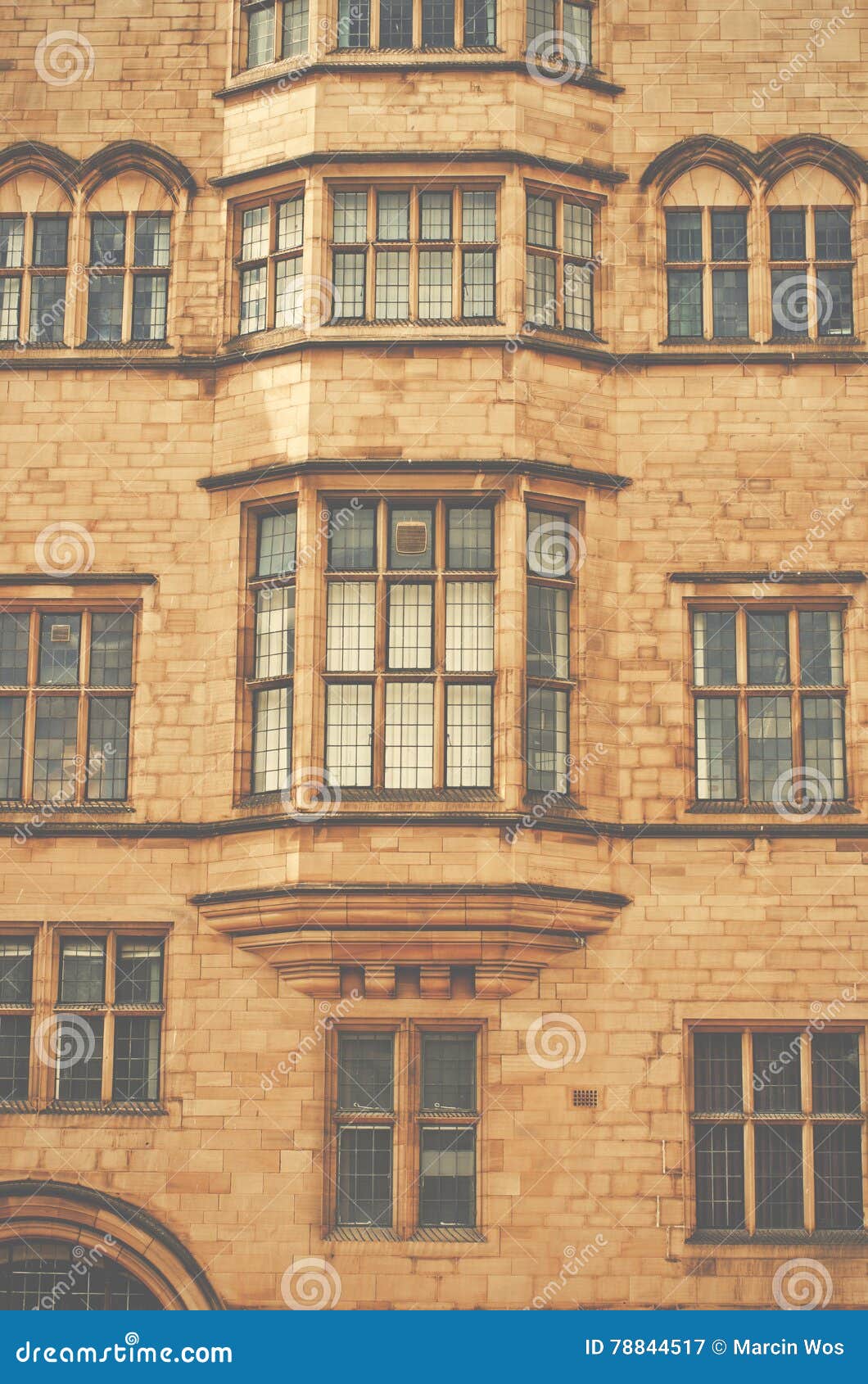 Primo Piano Di Bradford Town Hall, West Yorkshire, Regno Unito Immagine ...