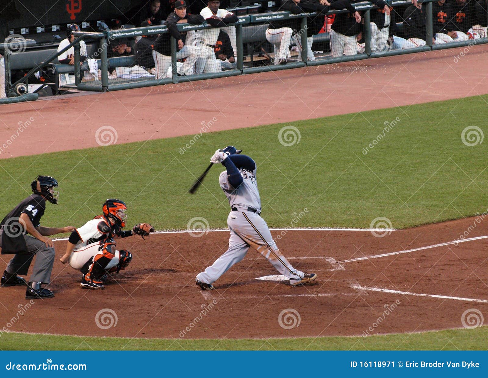 Prince Fielder Takes a Big Swing Editorial Photo - Image of