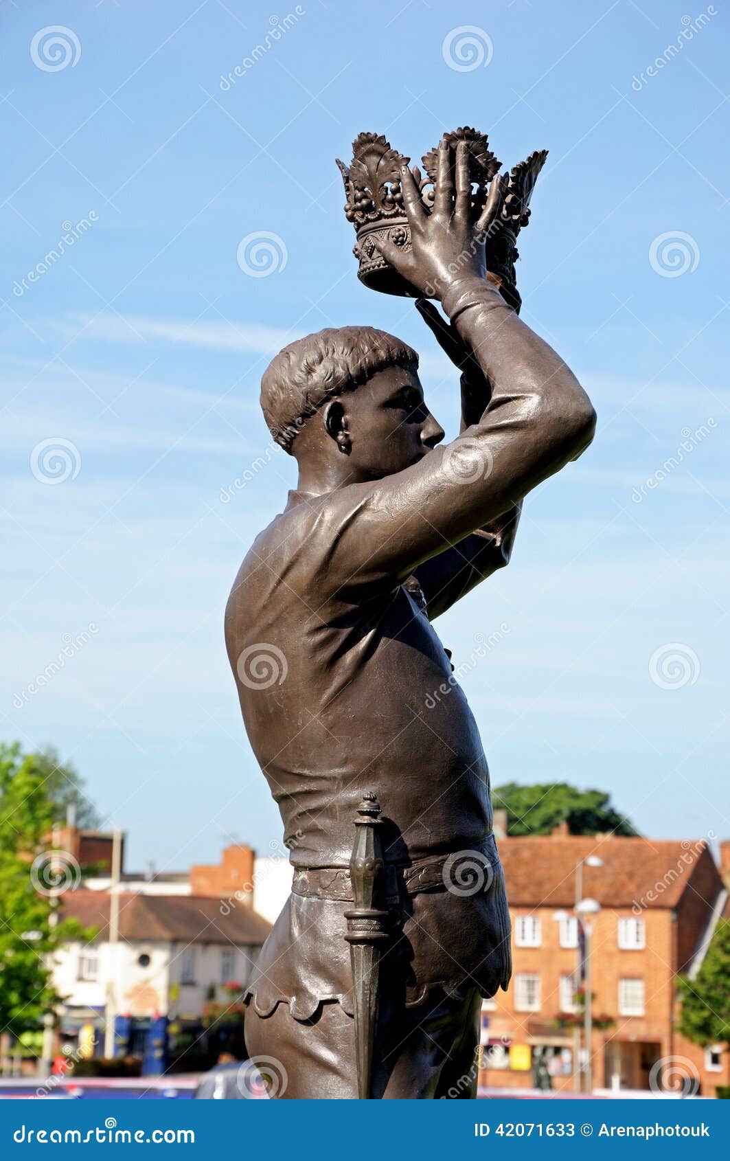 prince hal statue, stratford-upon-avon.
