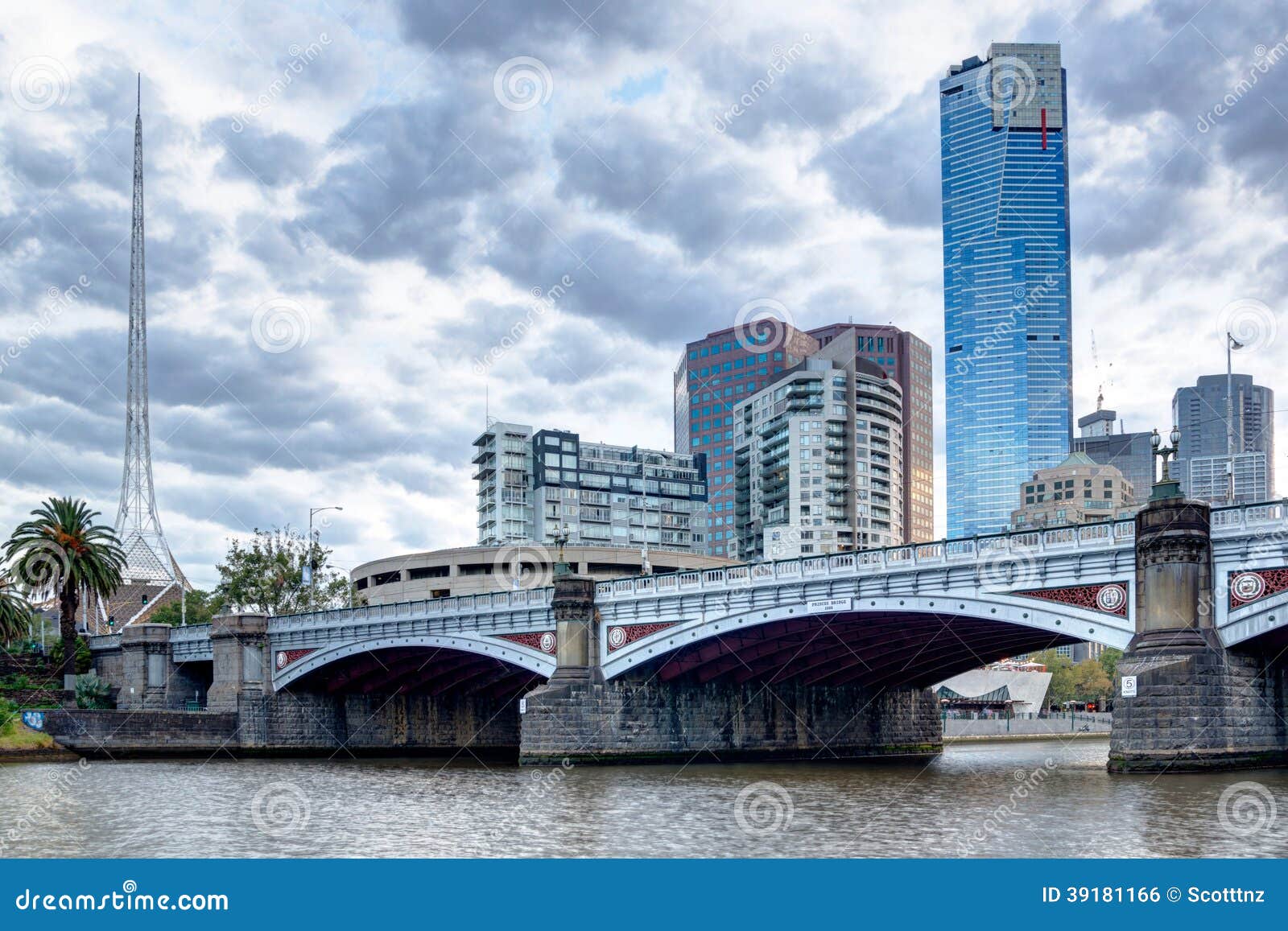 princes bridge and the melbourne cbd