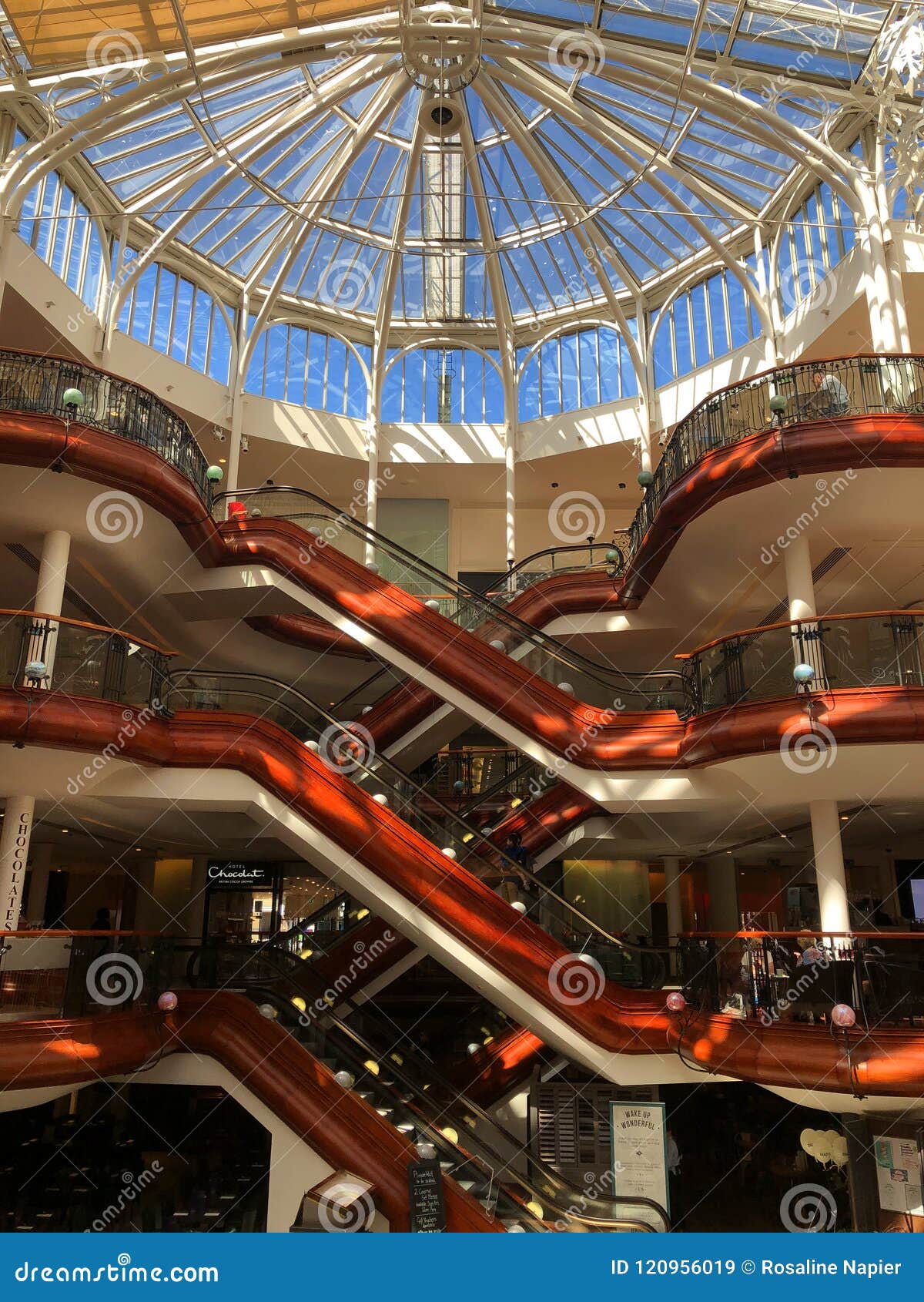 Princes Square Shopping Mall Glasgow Editorial Stock Image Image
