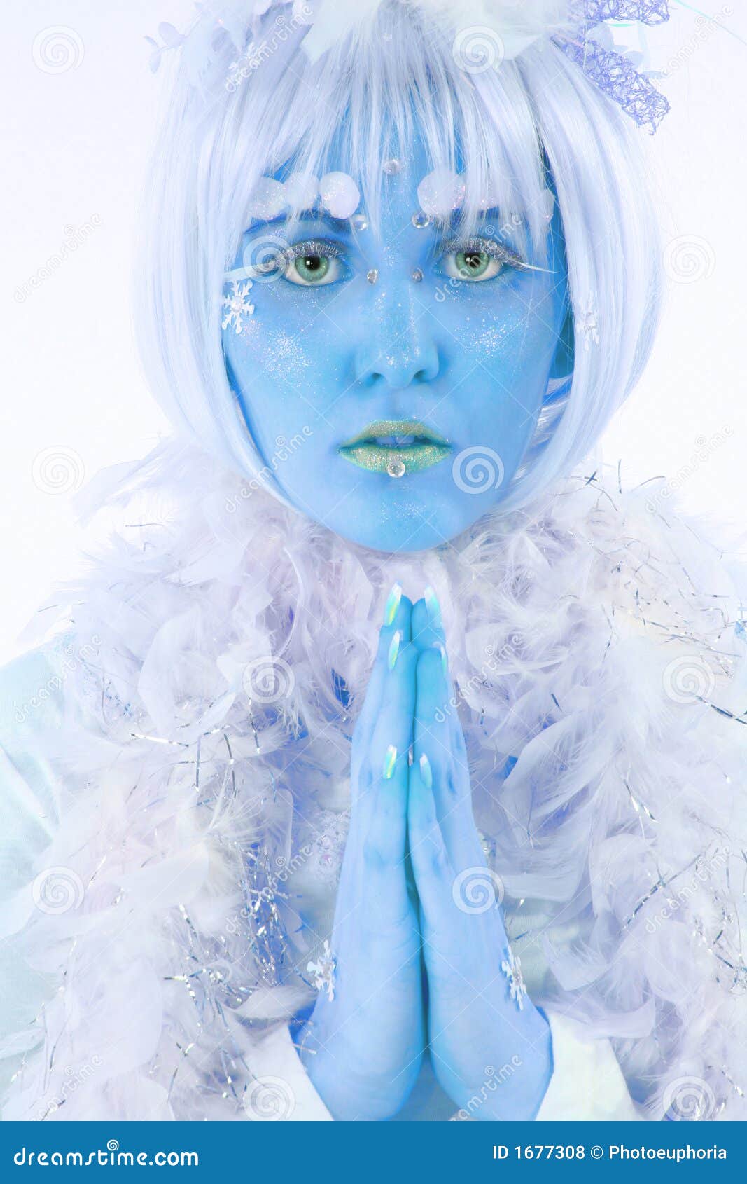 Princesa de Gelo foto de stock. Imagem de mulheres, cosméticos - 1677308, image size:1067x1690