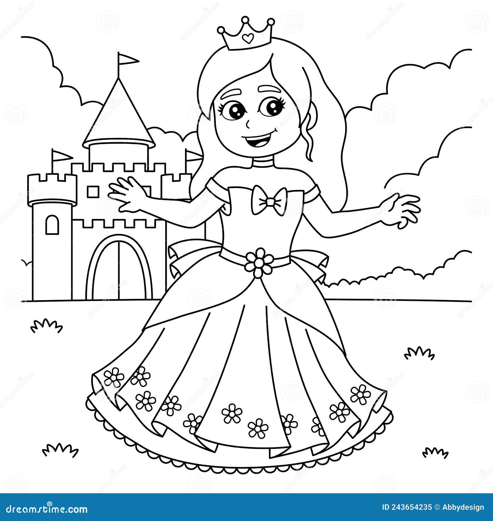 VIDEO DE CRIANÇA - COLORIR CASTELO DA PRINCESA DESENHOS ANIMADOS, MUSICA  INFANTIL