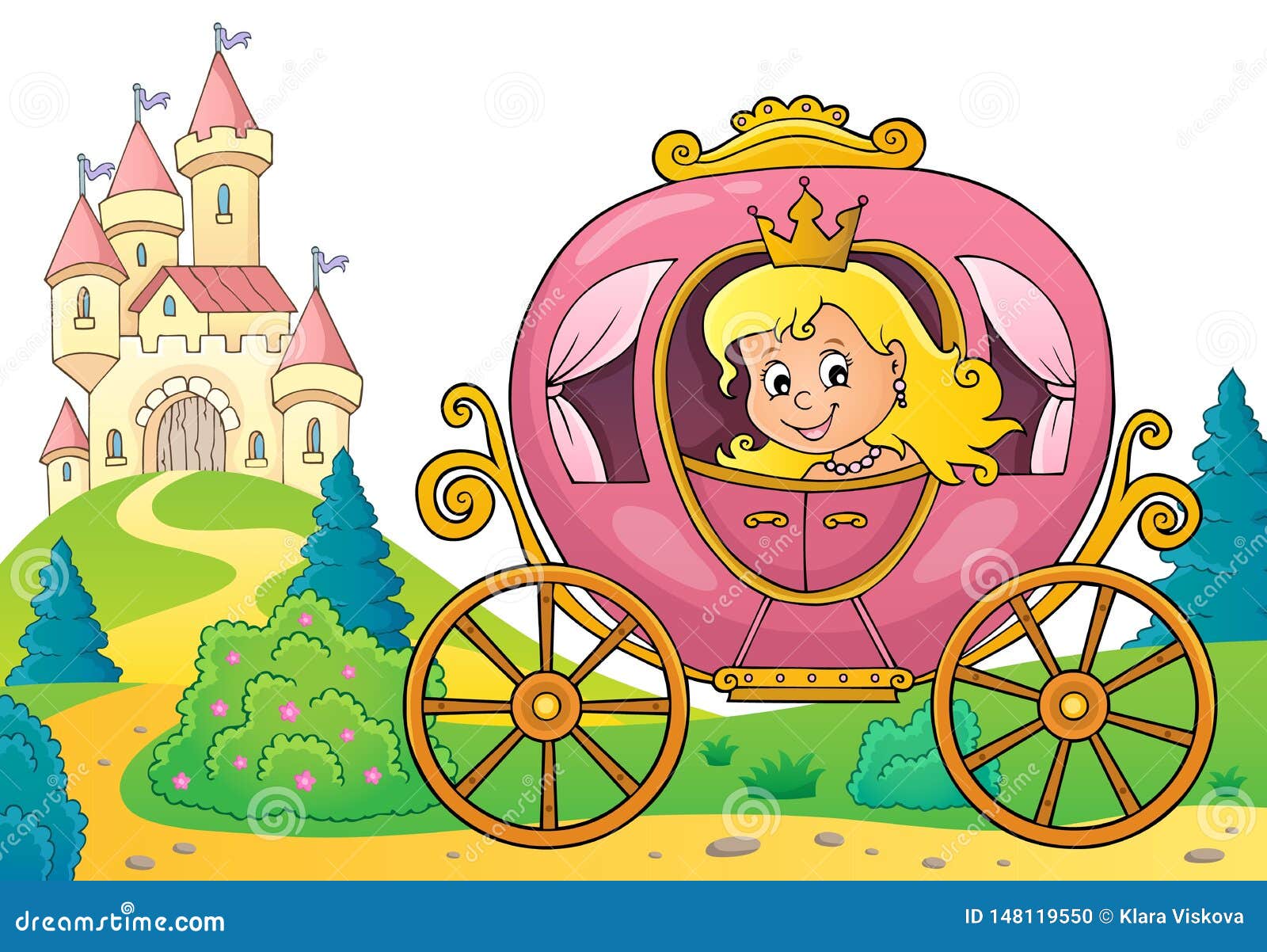 Принцесса едет. Карета Золушки. Карета принцессы. Карета для детей. Сказочные кареты для детей.
