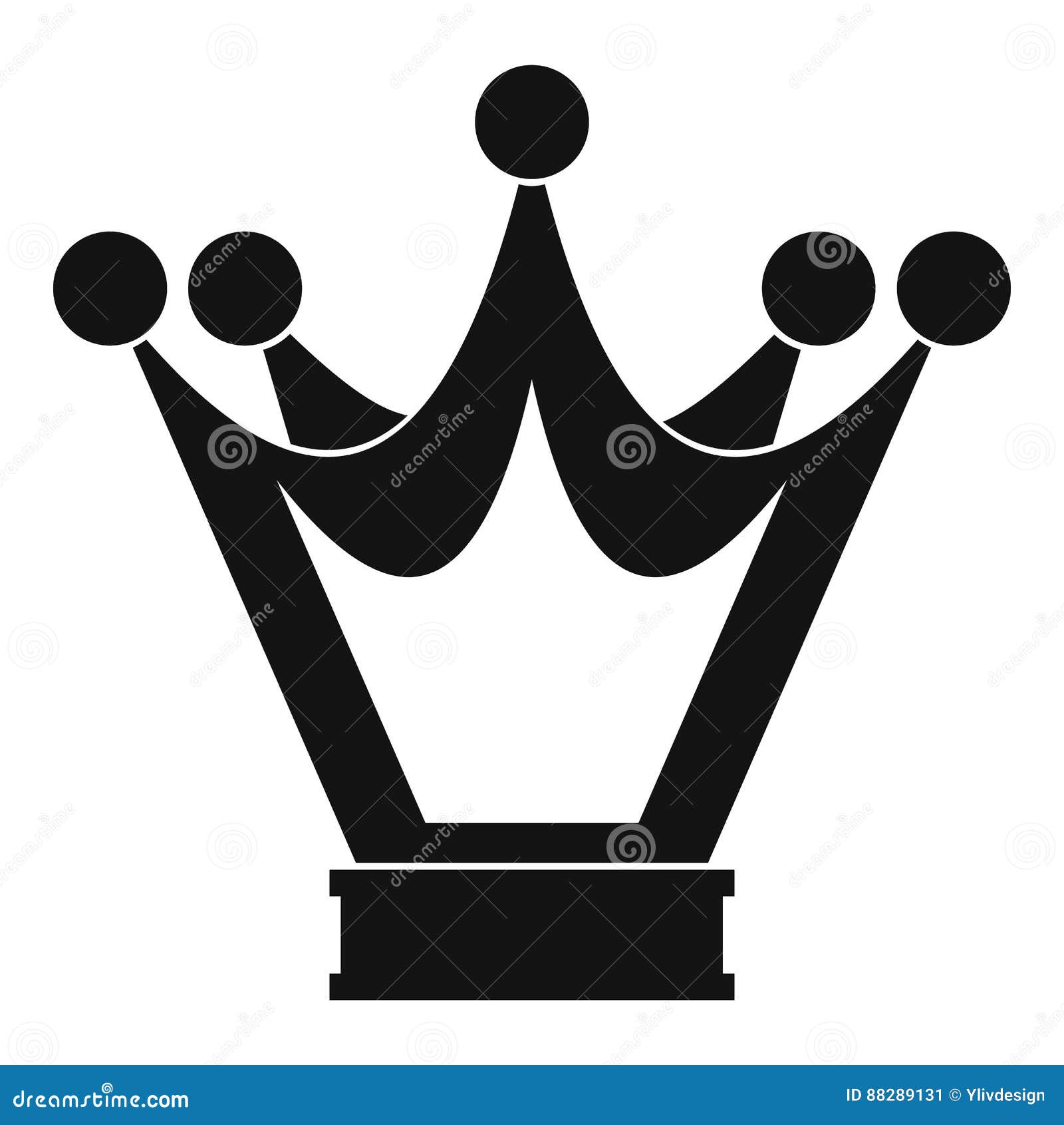 Download Princess Crown Icon, Simple Style Stock Vector ...