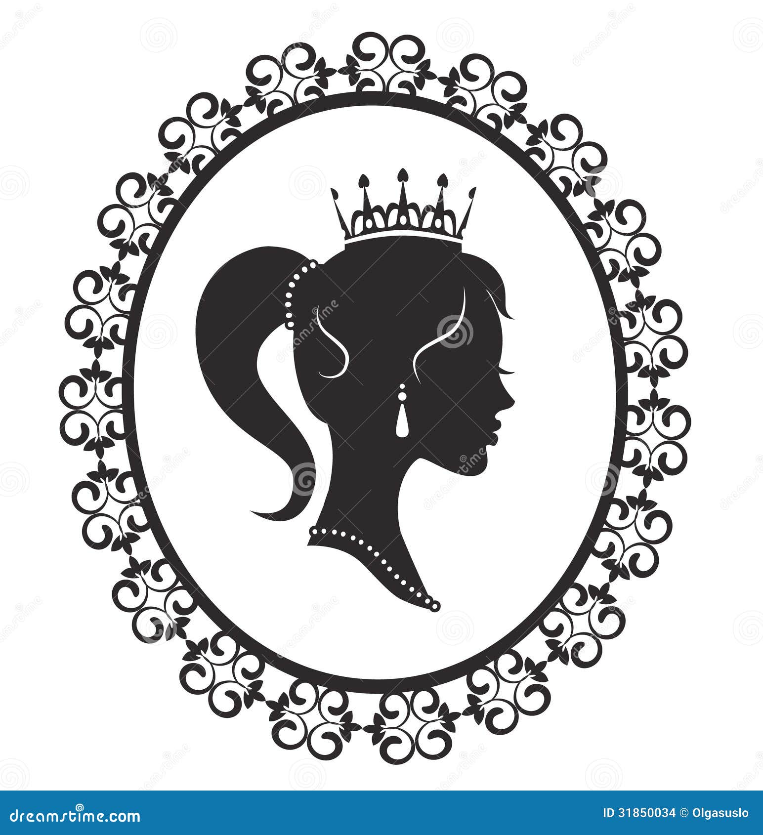 Cameo Silhouette Frame