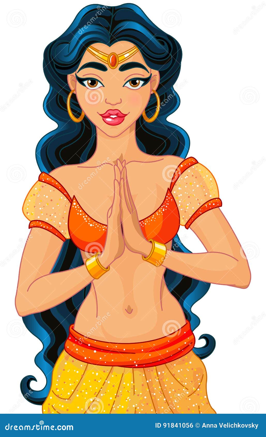 Princess Jasmine stock vector. Illustration of fantasy - 91841056