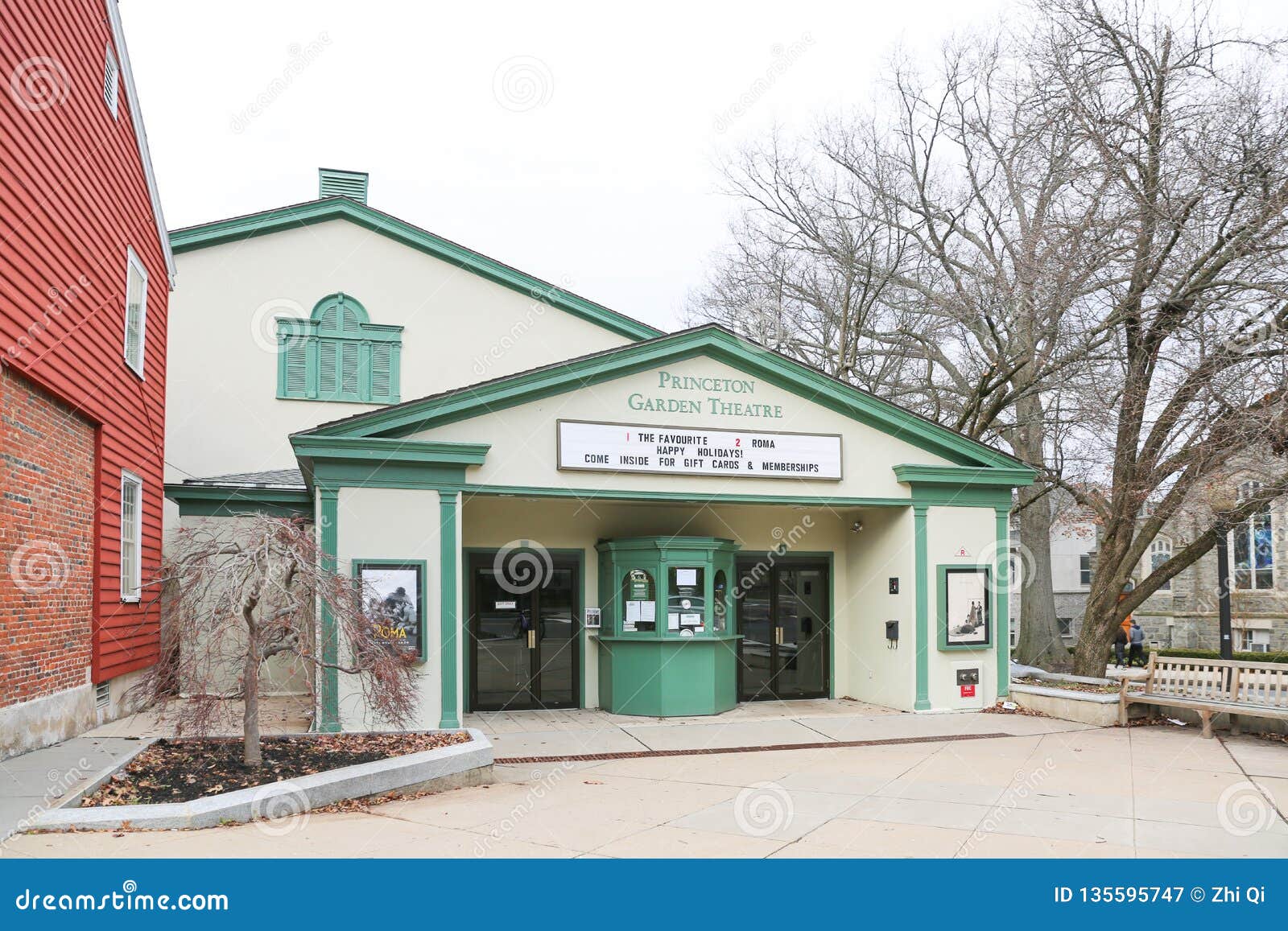 Princeton Garden Theatre Front Editorial Photography Image Of