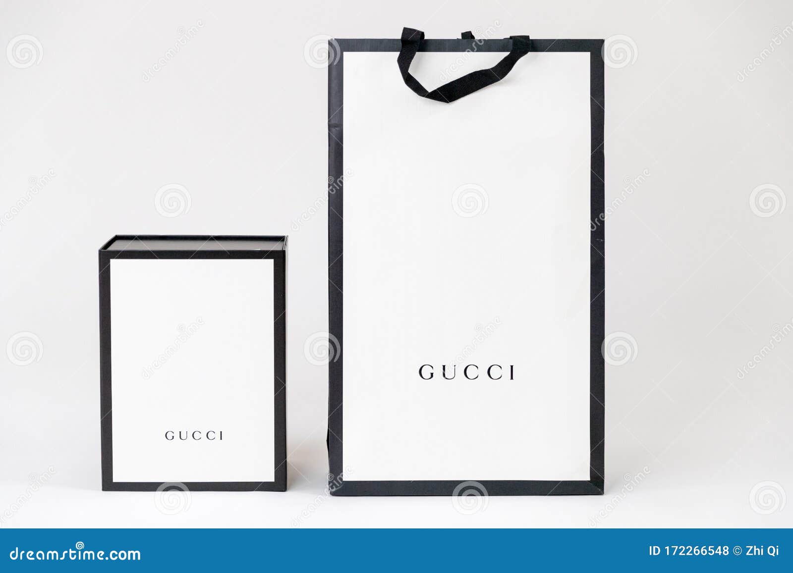 gucci gift bag white