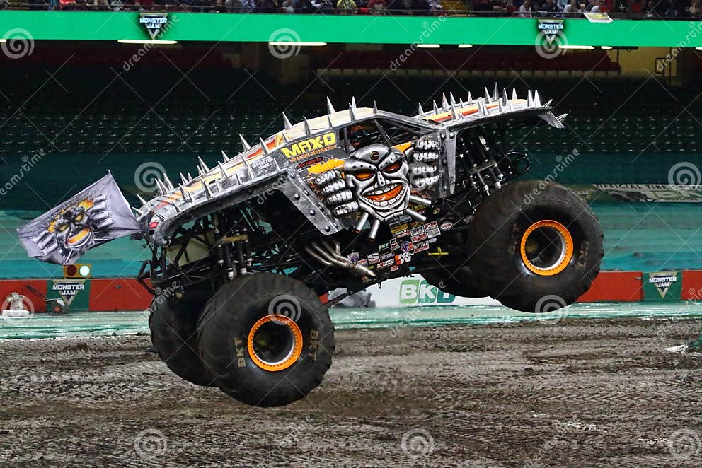 Two wheels Max D editorial image. Image of cardiff, stadium 176150520