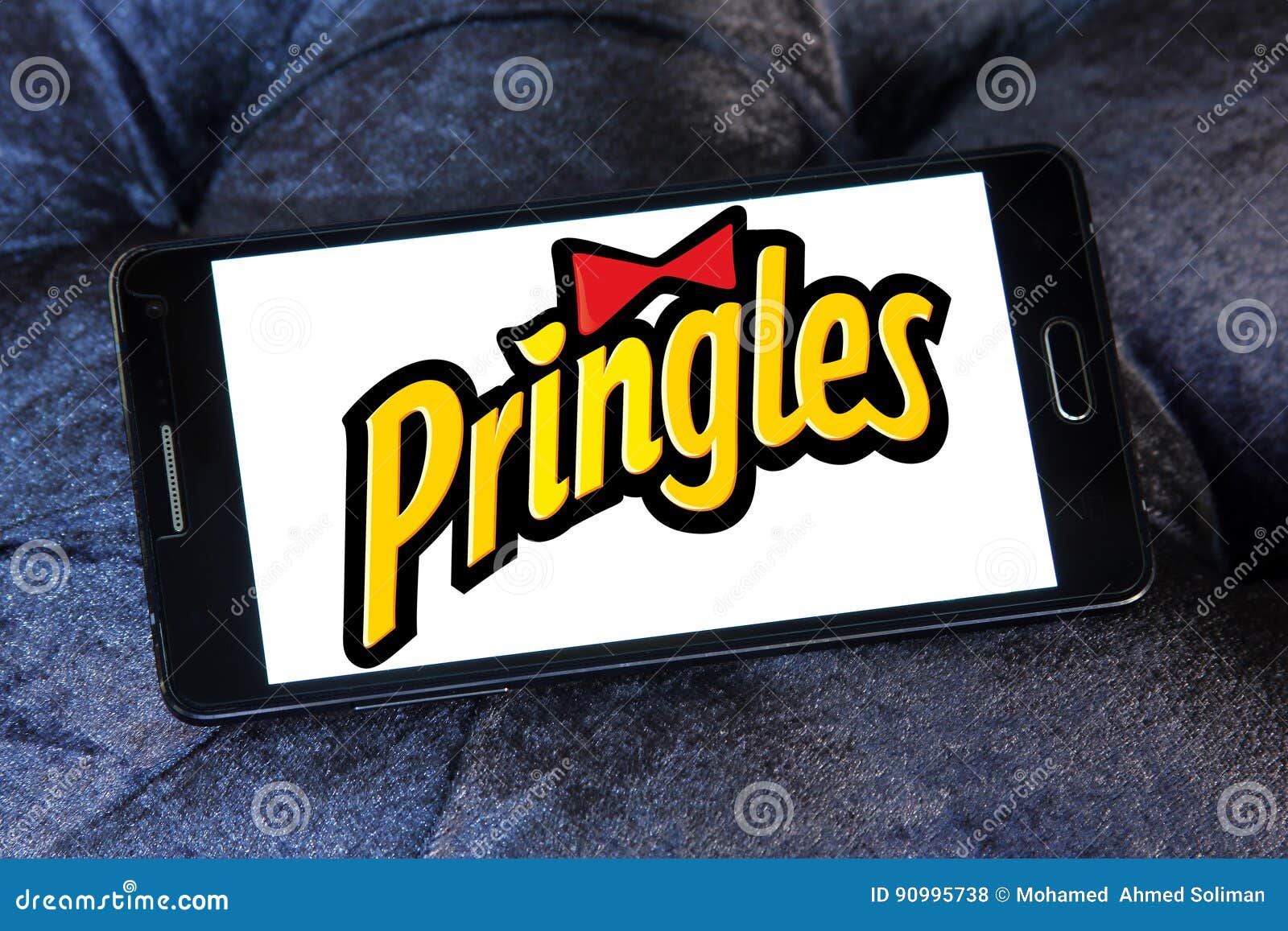 Pringles chips logo editorial stock photo. Image of icon 90995738