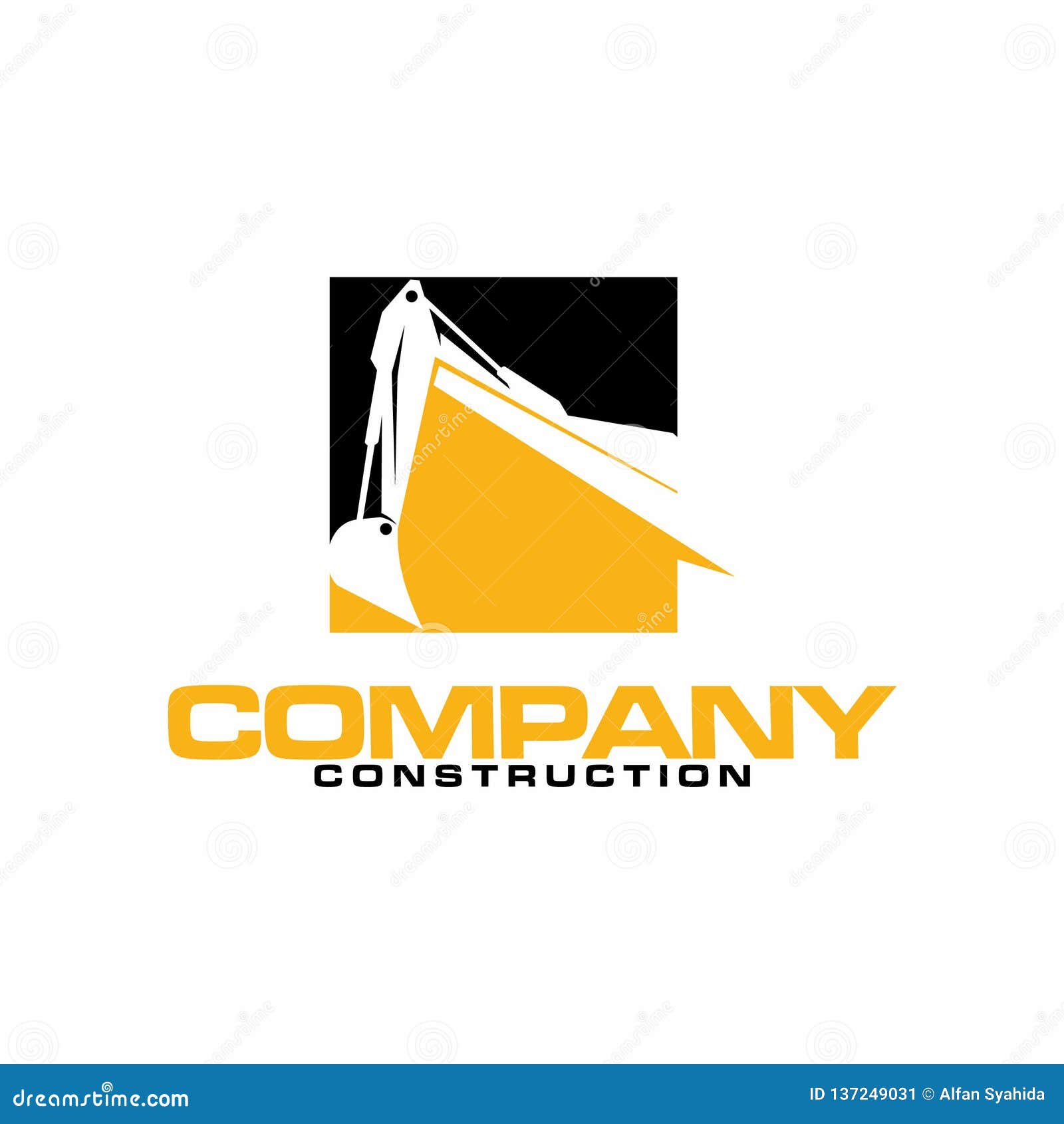 Download Excavator Logo Designs Template Vector Illustration - Vector Stock Illustration - Illustration ...