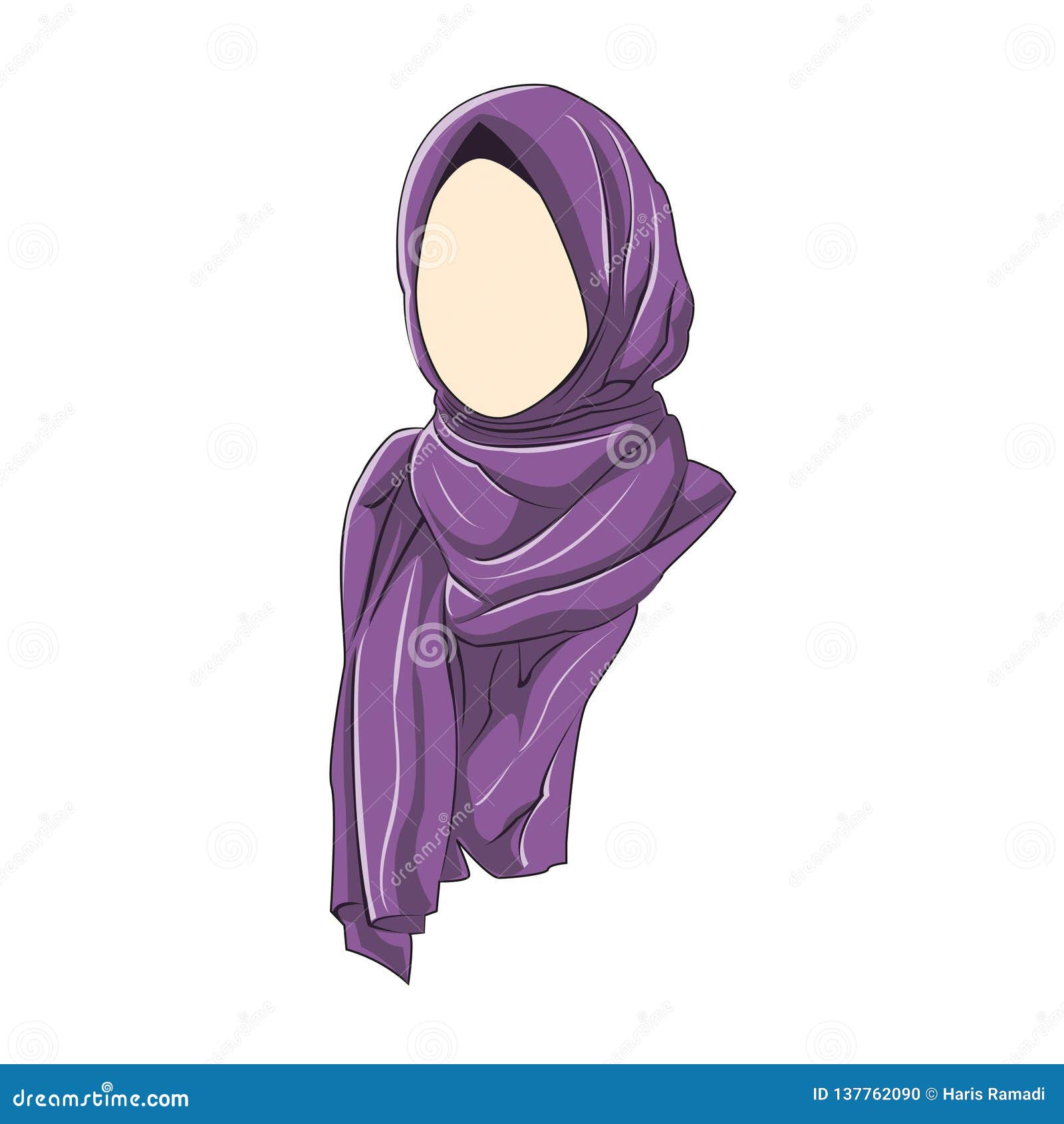 Hipster Hijab Muslimah Cartoon - Hijab Casual