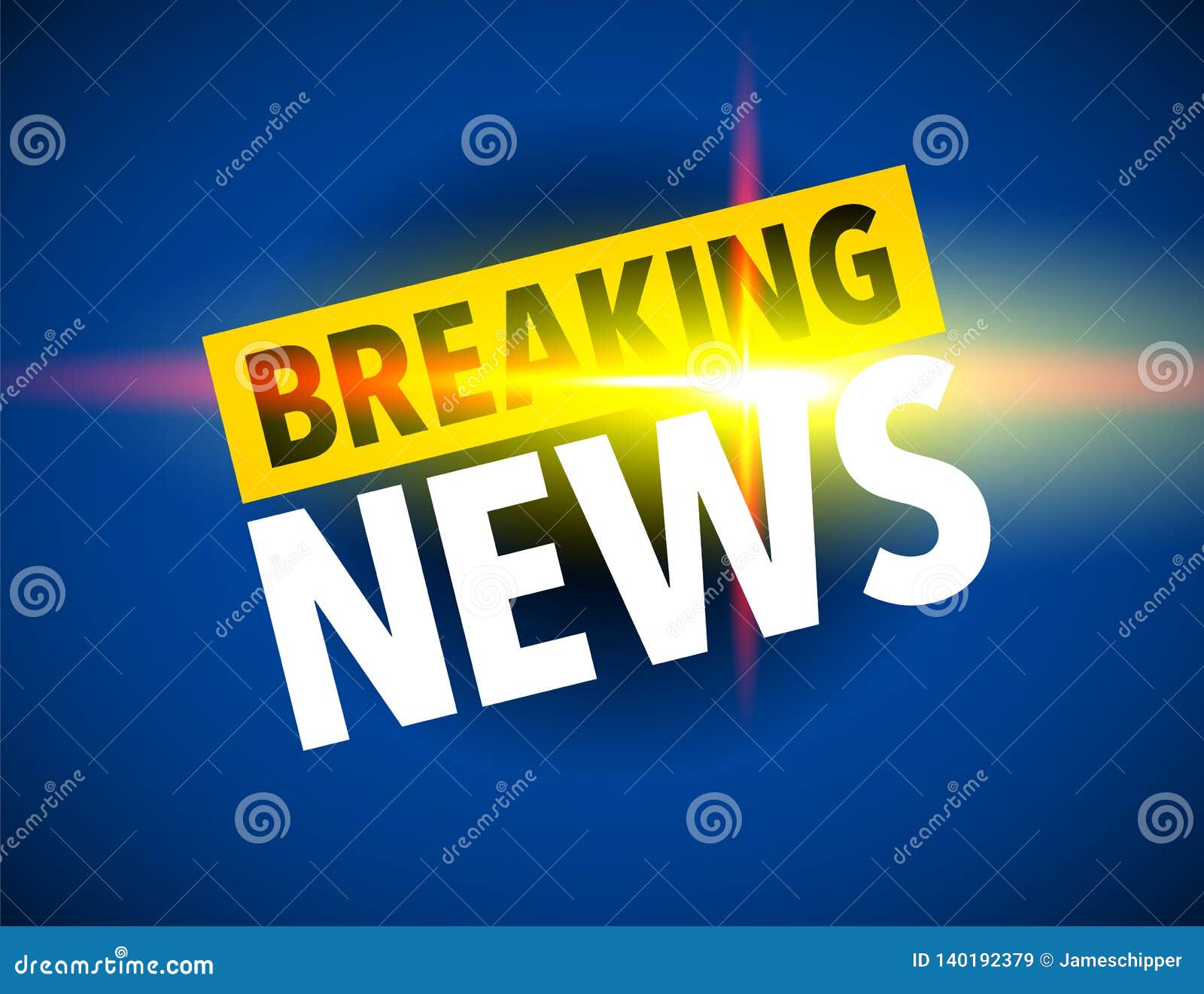 Breaking news world icon stock vector. Illustration of modern 140192379
