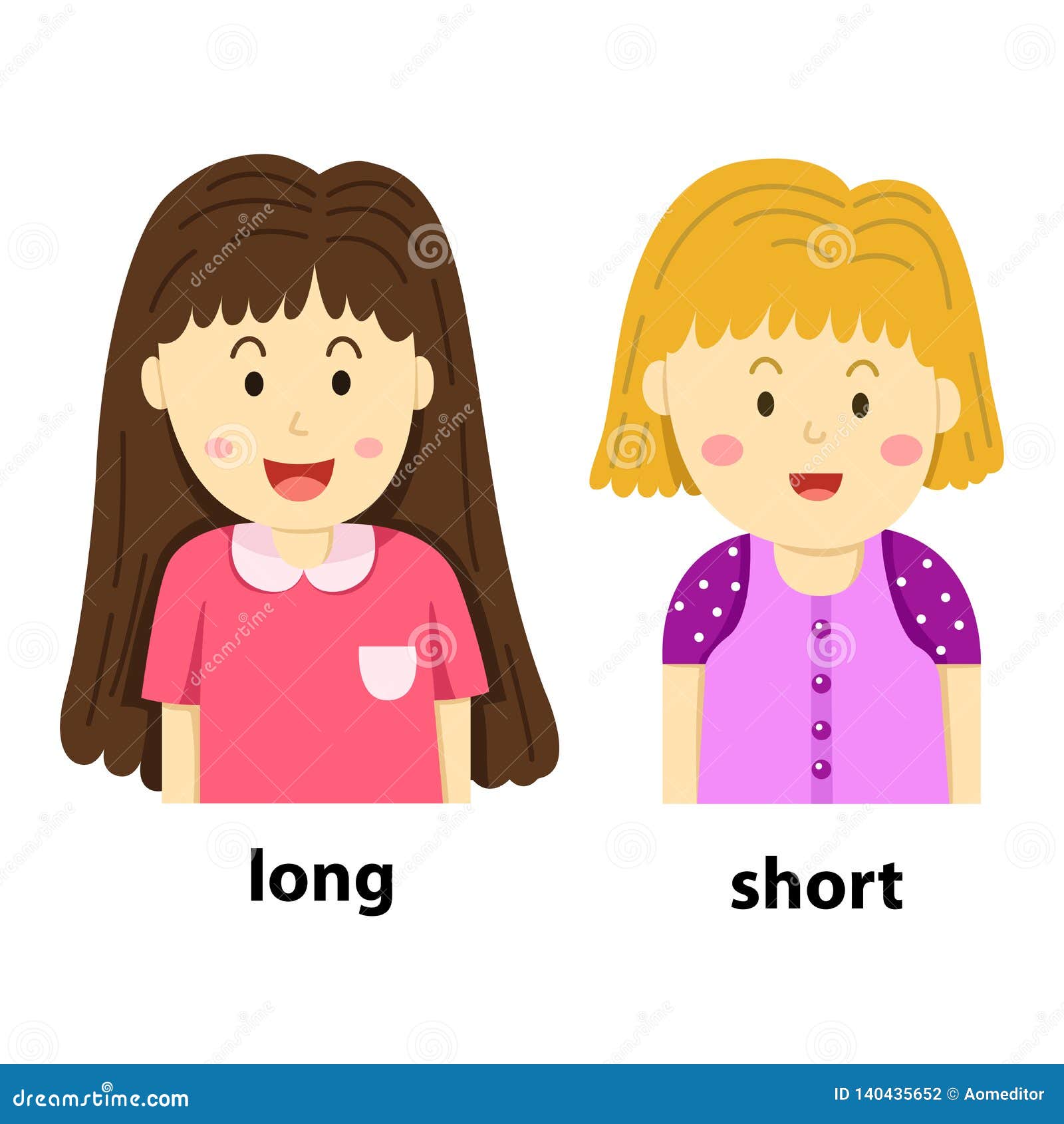 illustrator of opposite long and short