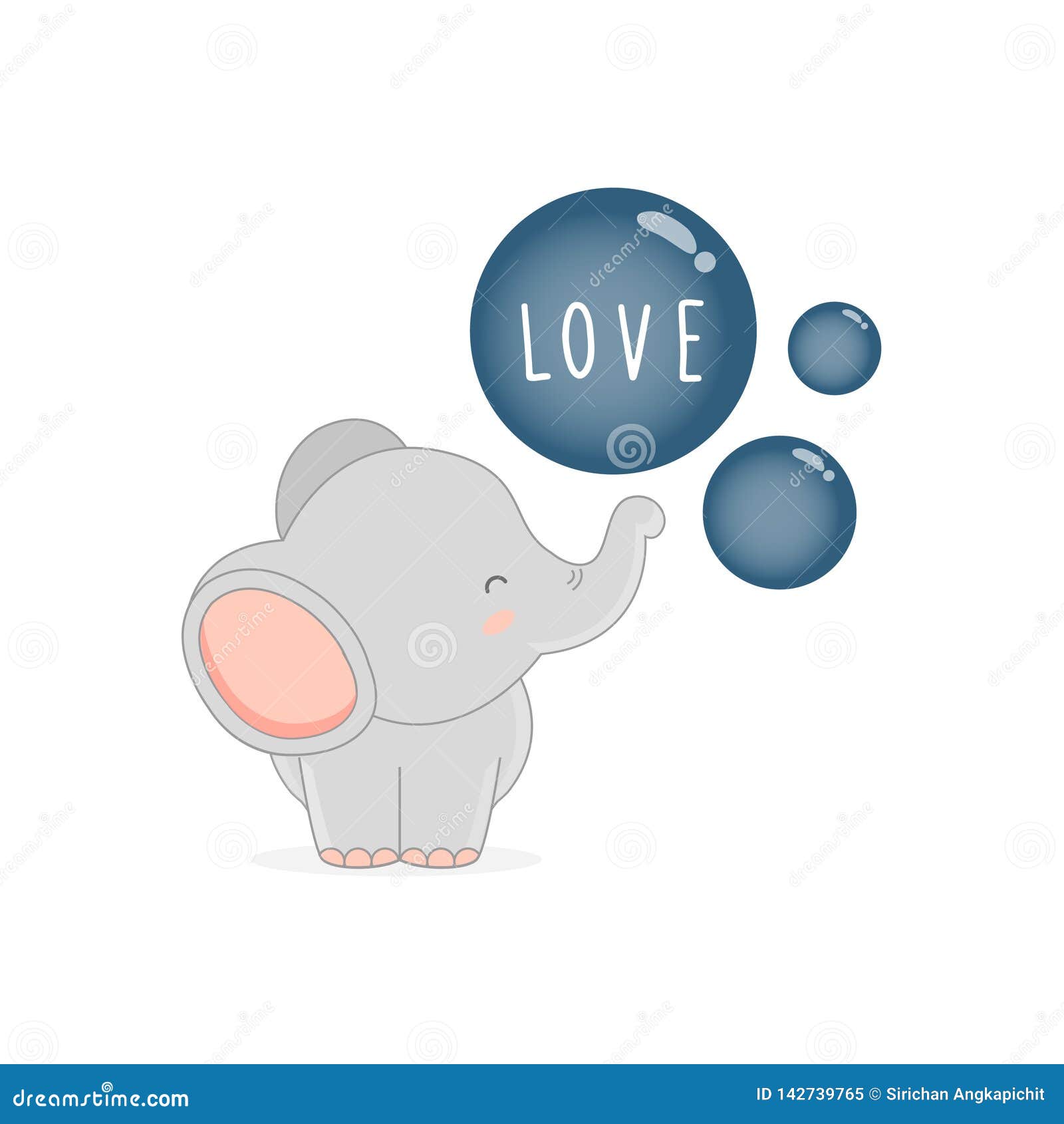Outlined Baby Elephant Stock Illustration - Download Image Now - Elephant  Calf, Illustration, Drawing - Art Product - iStock