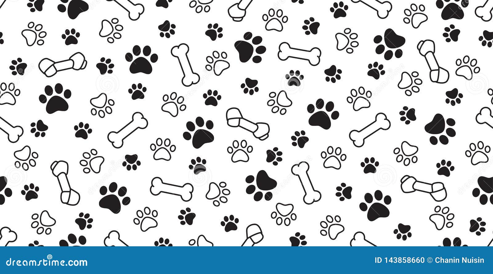 Cute Dog Tiled Background Blue Bones Dog Food Bone Print Background  Image And Wallpaper for Free Download
