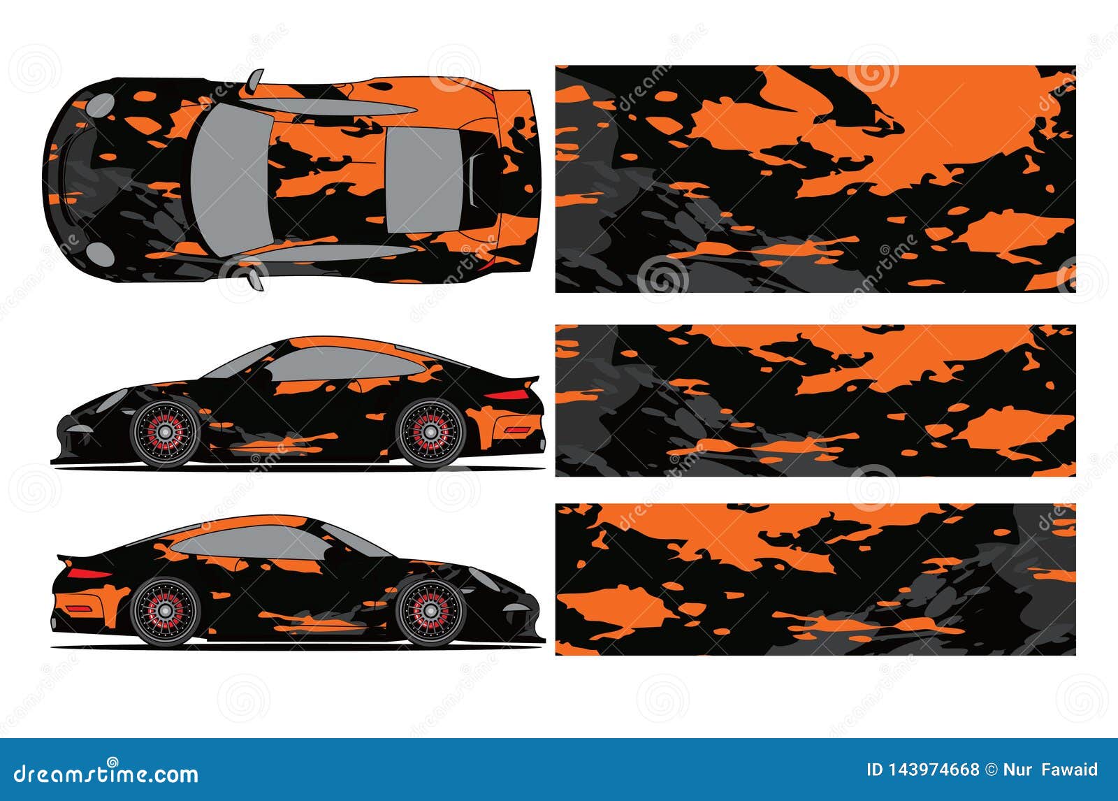 Download Car Decal Vector, Grunge Abstract Designs For Vehicle ...
