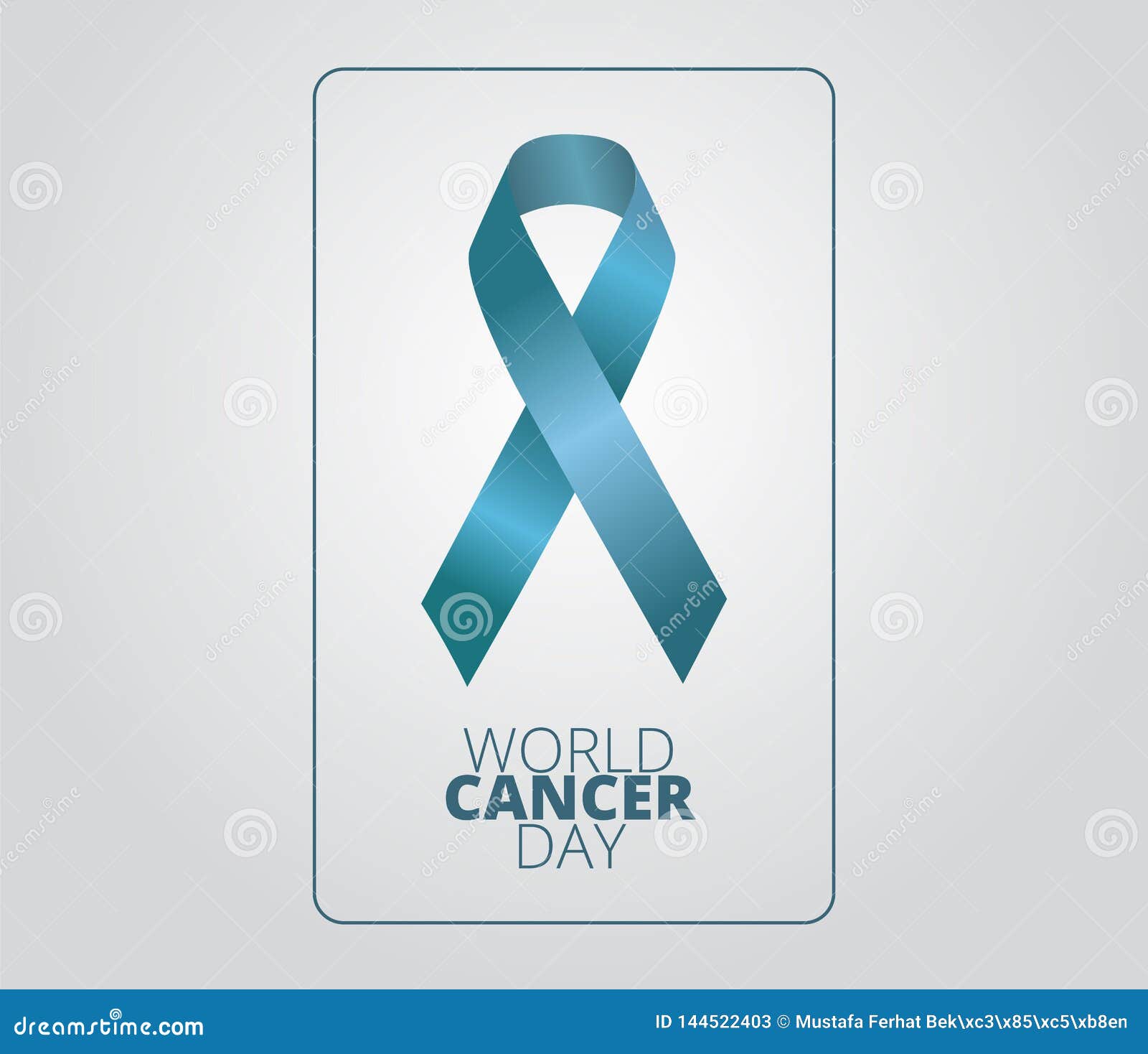 World Cancer Day Concept. Medicine and Healthcare Image. Editable ...