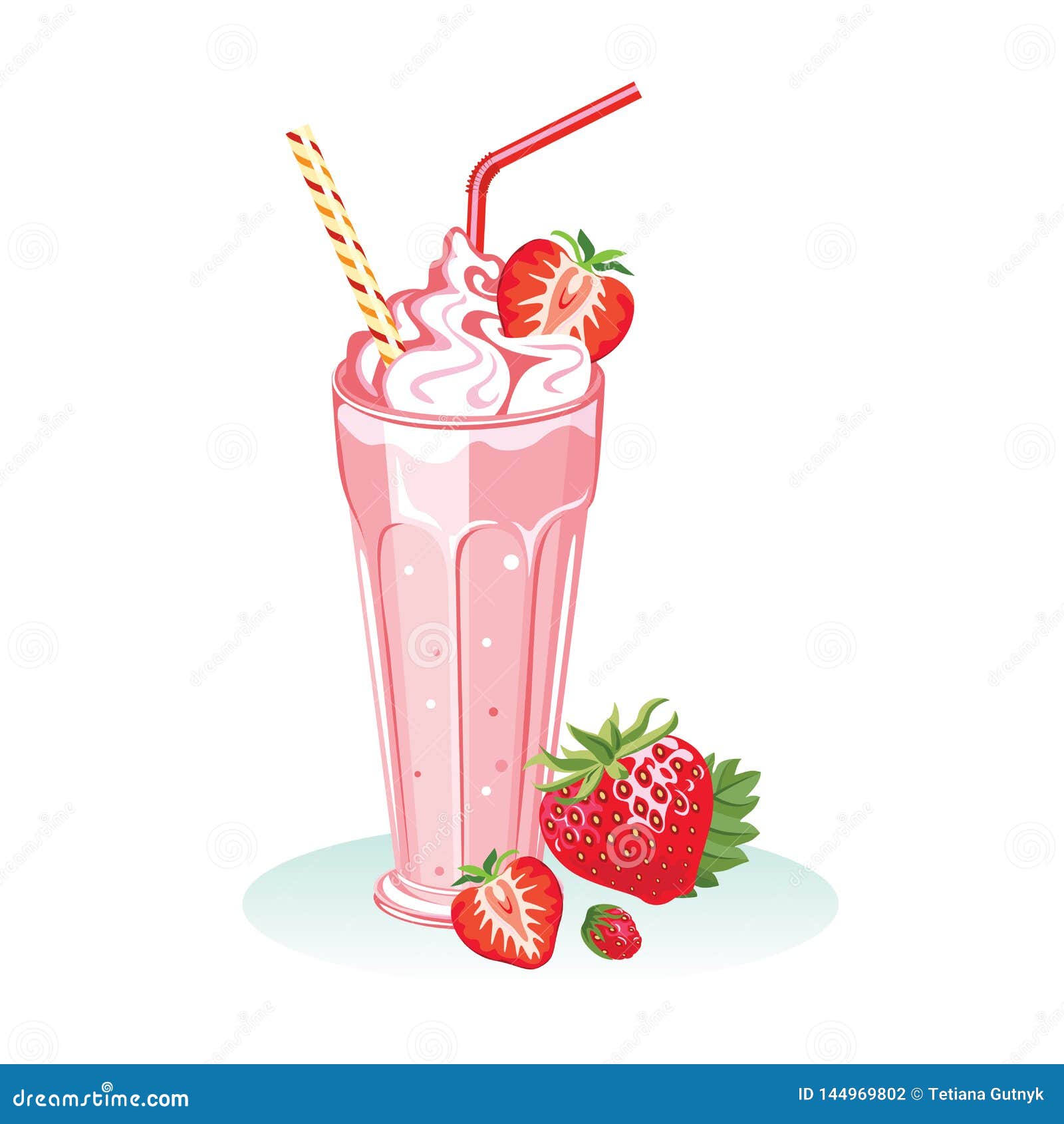 Vector Cartoon Illustration Of Milkshake Strawberry S vrogue.co