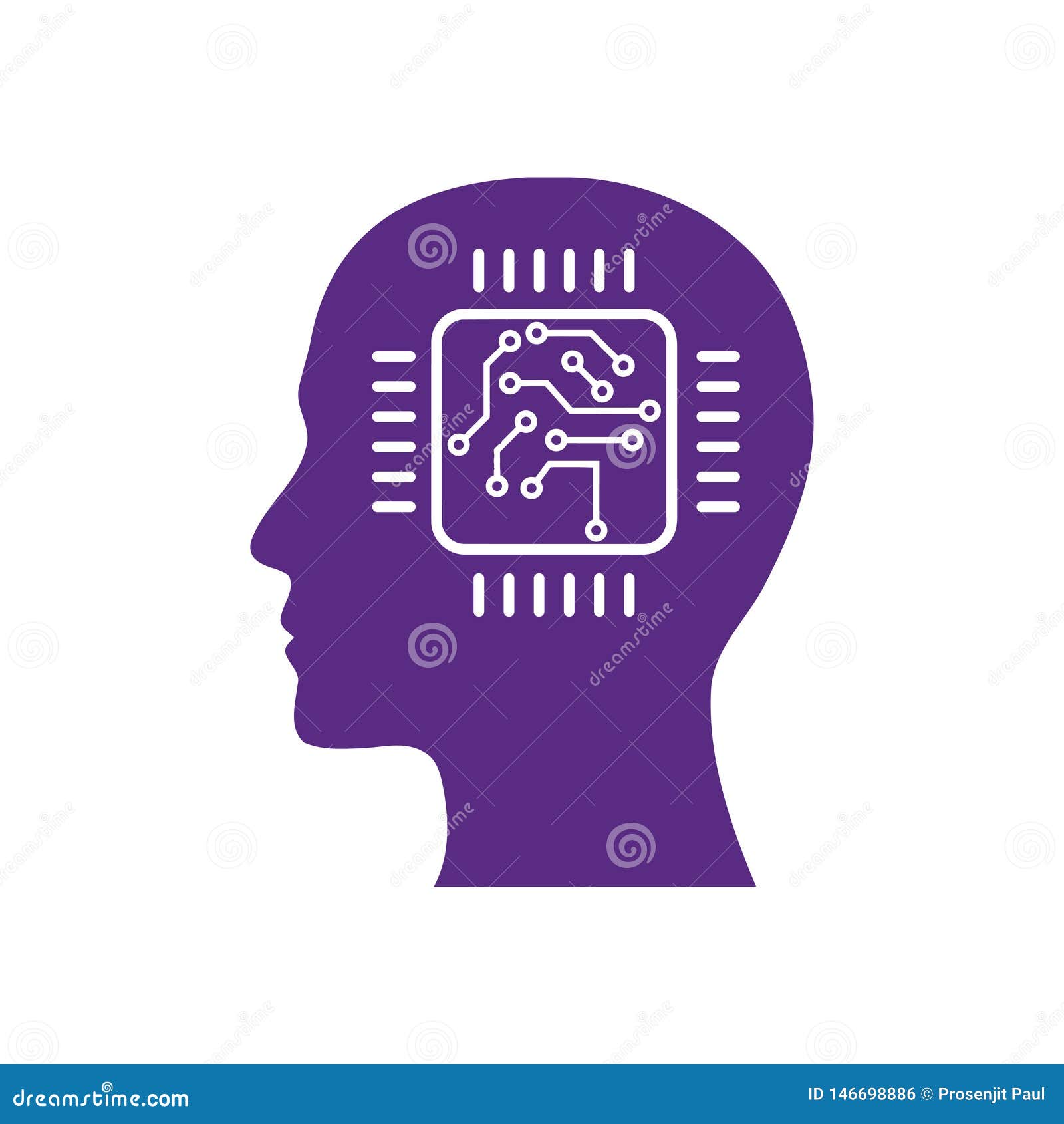Digital Human Head, Brain, Technology, Head, Memory, Creative ...