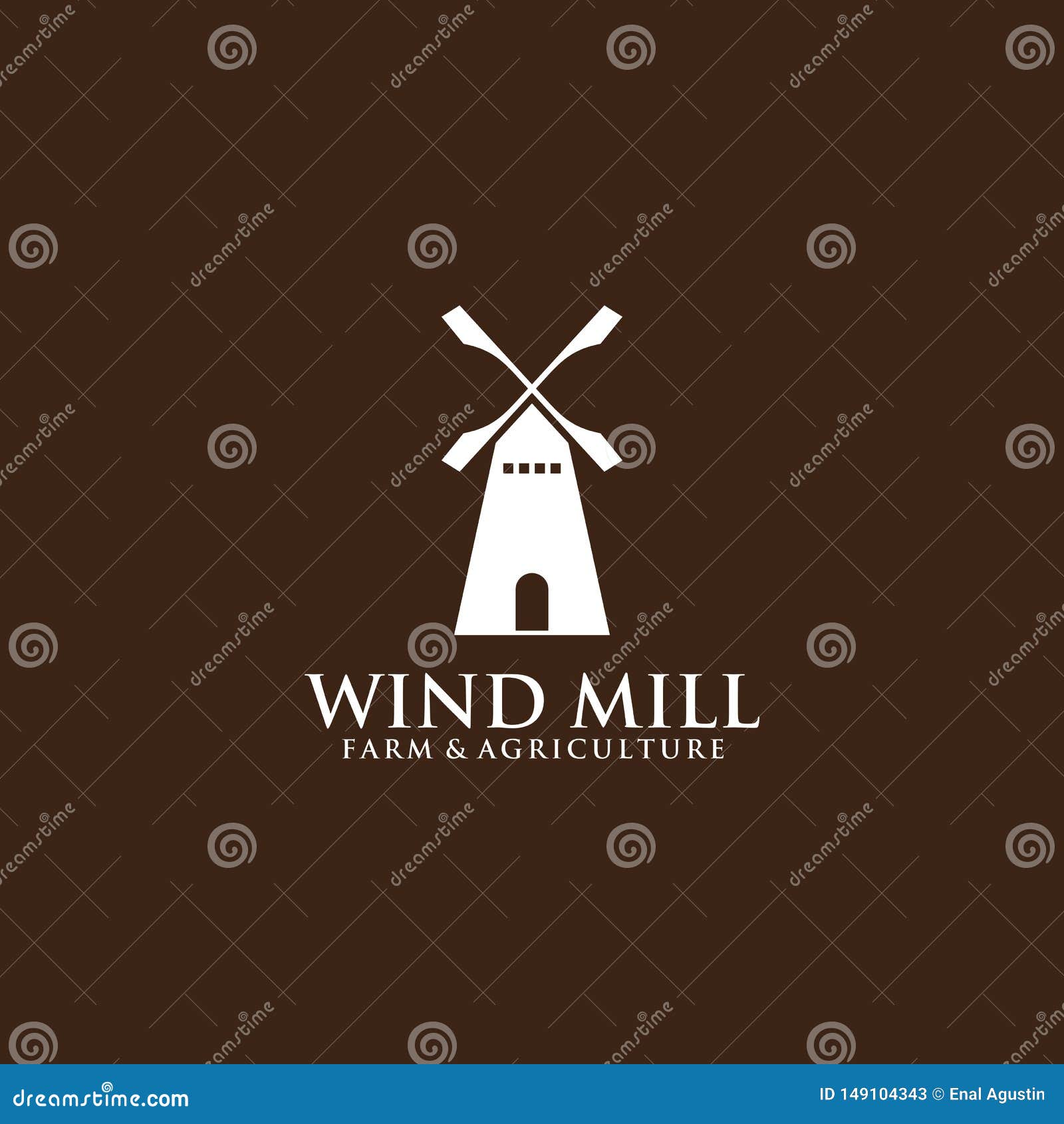 Wind Mill Logo Design Vector Stock Vector - Illustration of dutch, logo ...