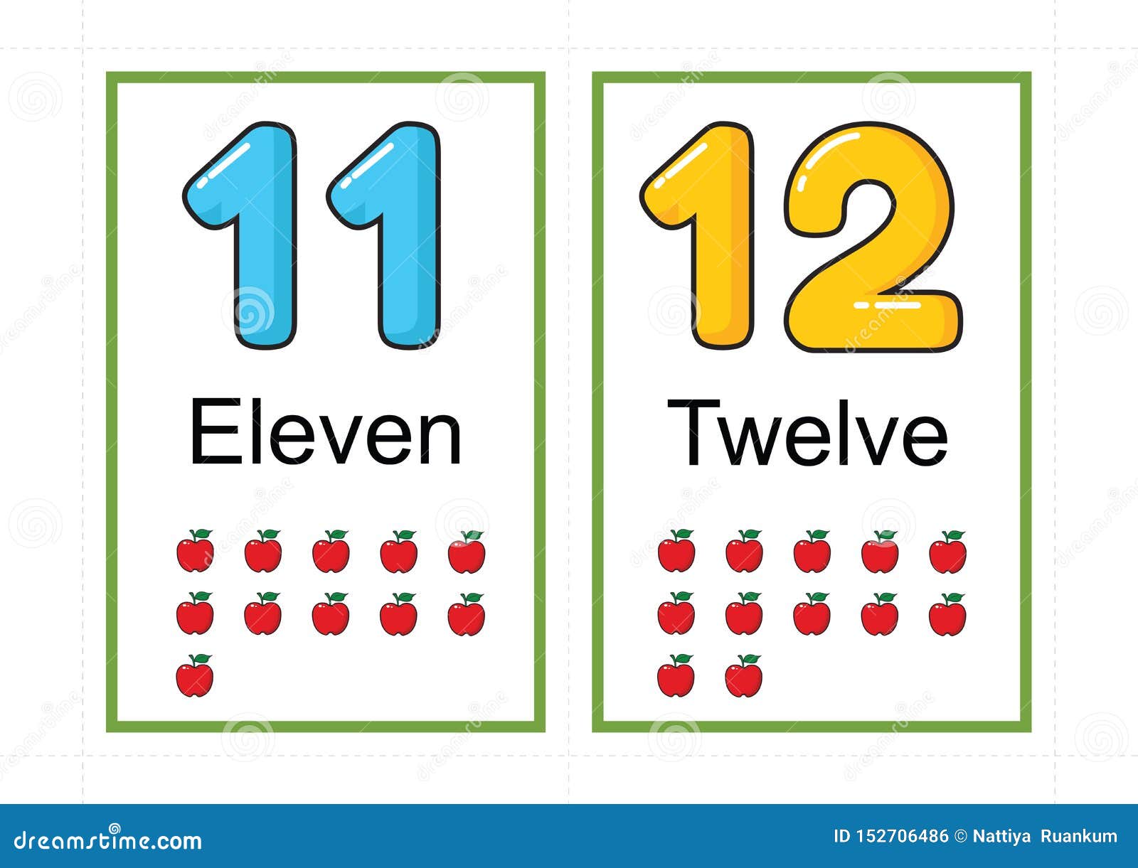 Printable Number Flashcards For Teaching Number Flashcards Number Flash