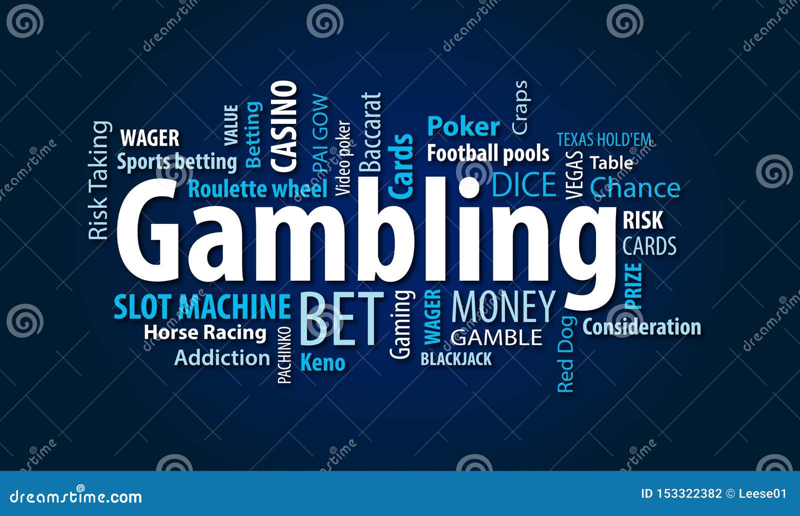 Gambling Word Cloud stock illustration. Illustration of sports 153322382