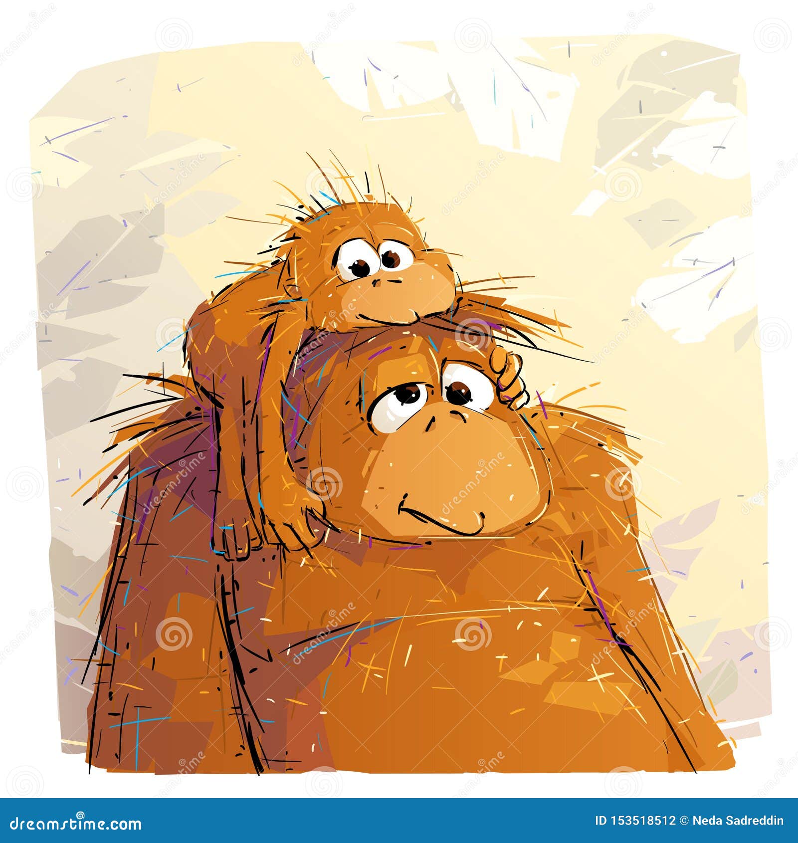 Happy Orangutan Stock Illustrations – 1,376 Happy Orangutan Stock  Illustrations, Vectors & Clipart - Dreamstime