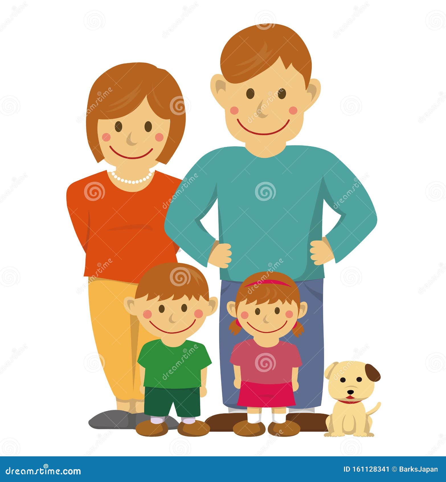 Nuclear Family Vector Illustration Stock Vector Illustration Of nuclear-family-vector-illustration-stock-vector-illustration-of