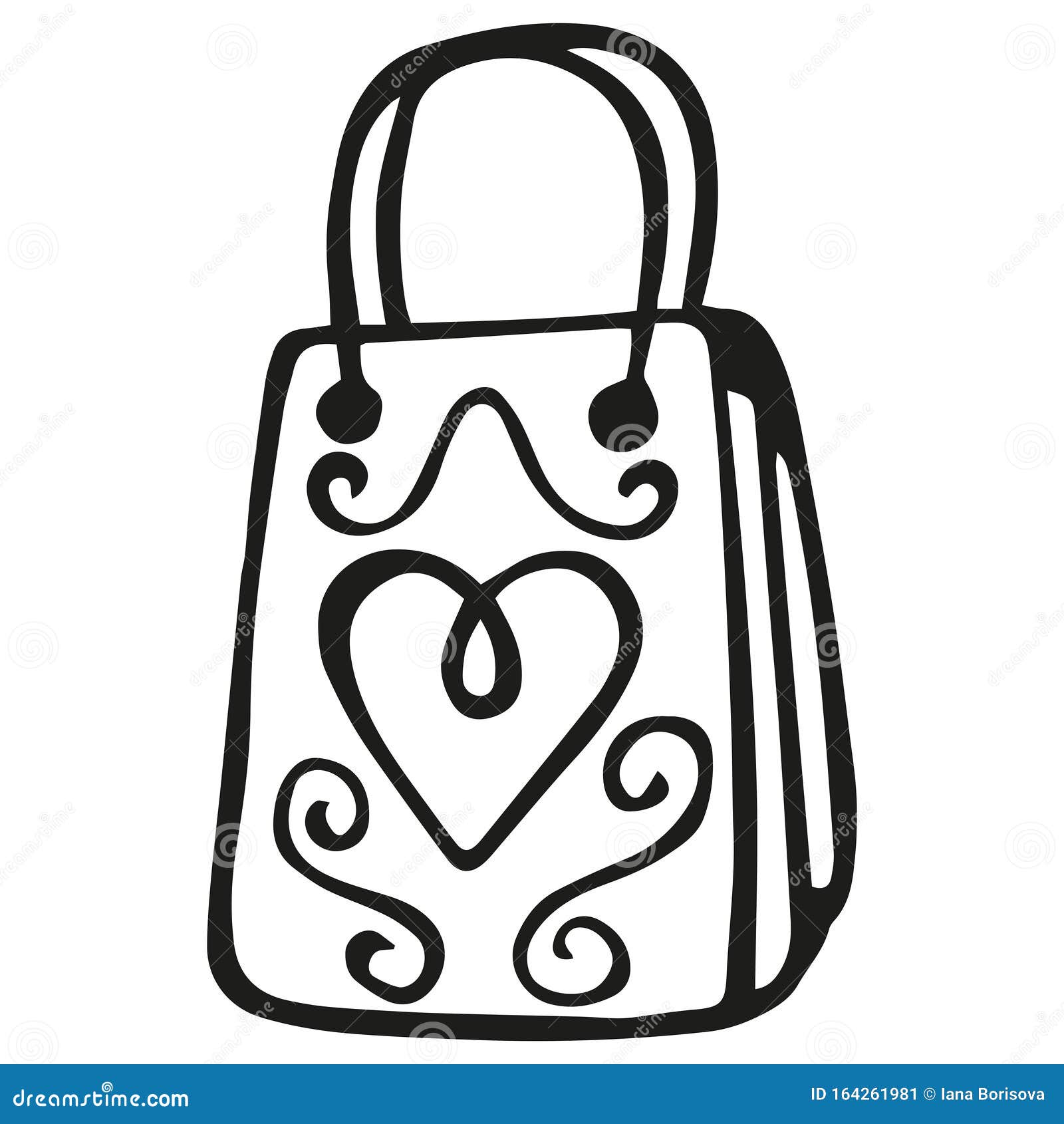 Gift Bag Clip Art Black And White My XXX Hot Girl