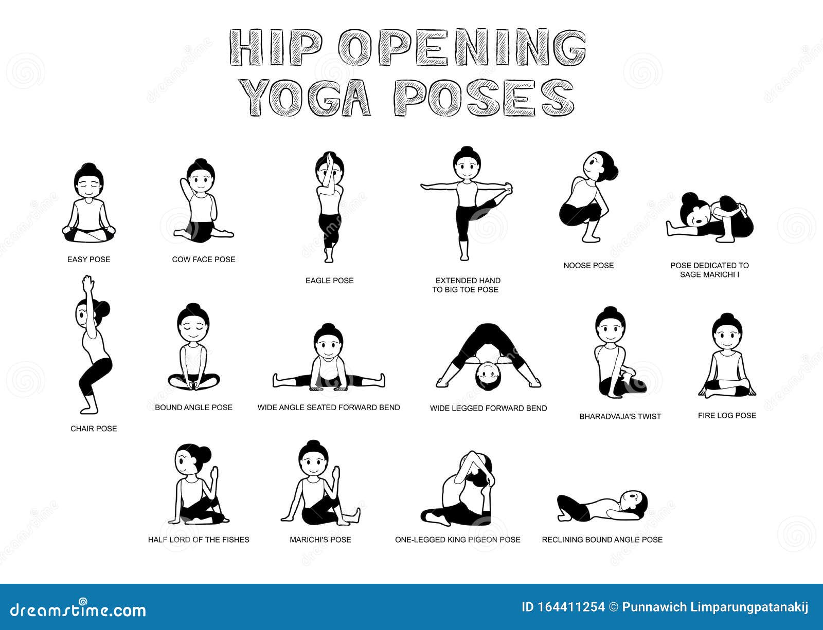 Hip Opening Yoga Poses | Habits of a Modern Hippie