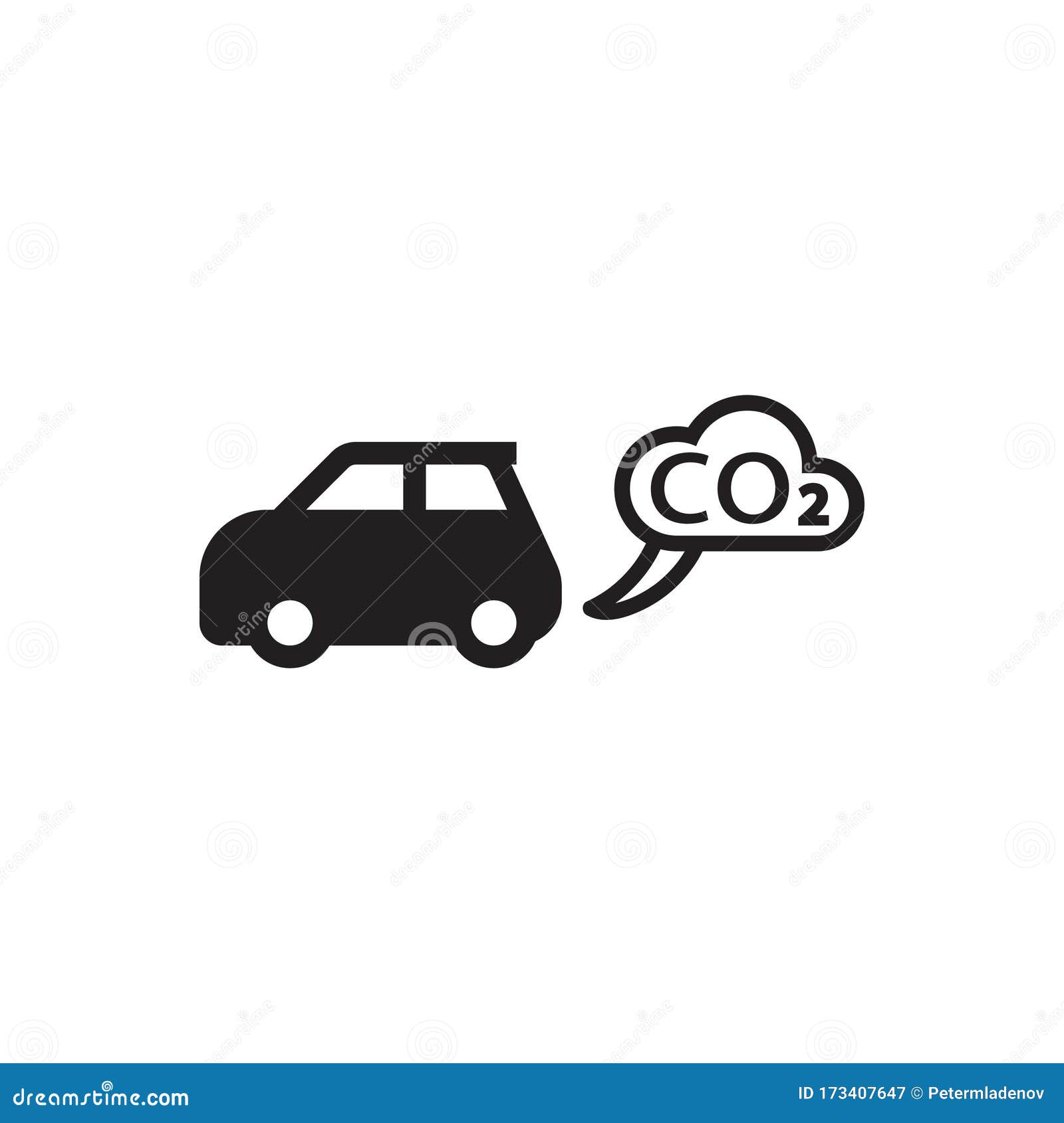 Car Emitting Smoke, Vector | CartoonDealer.com #63102365
