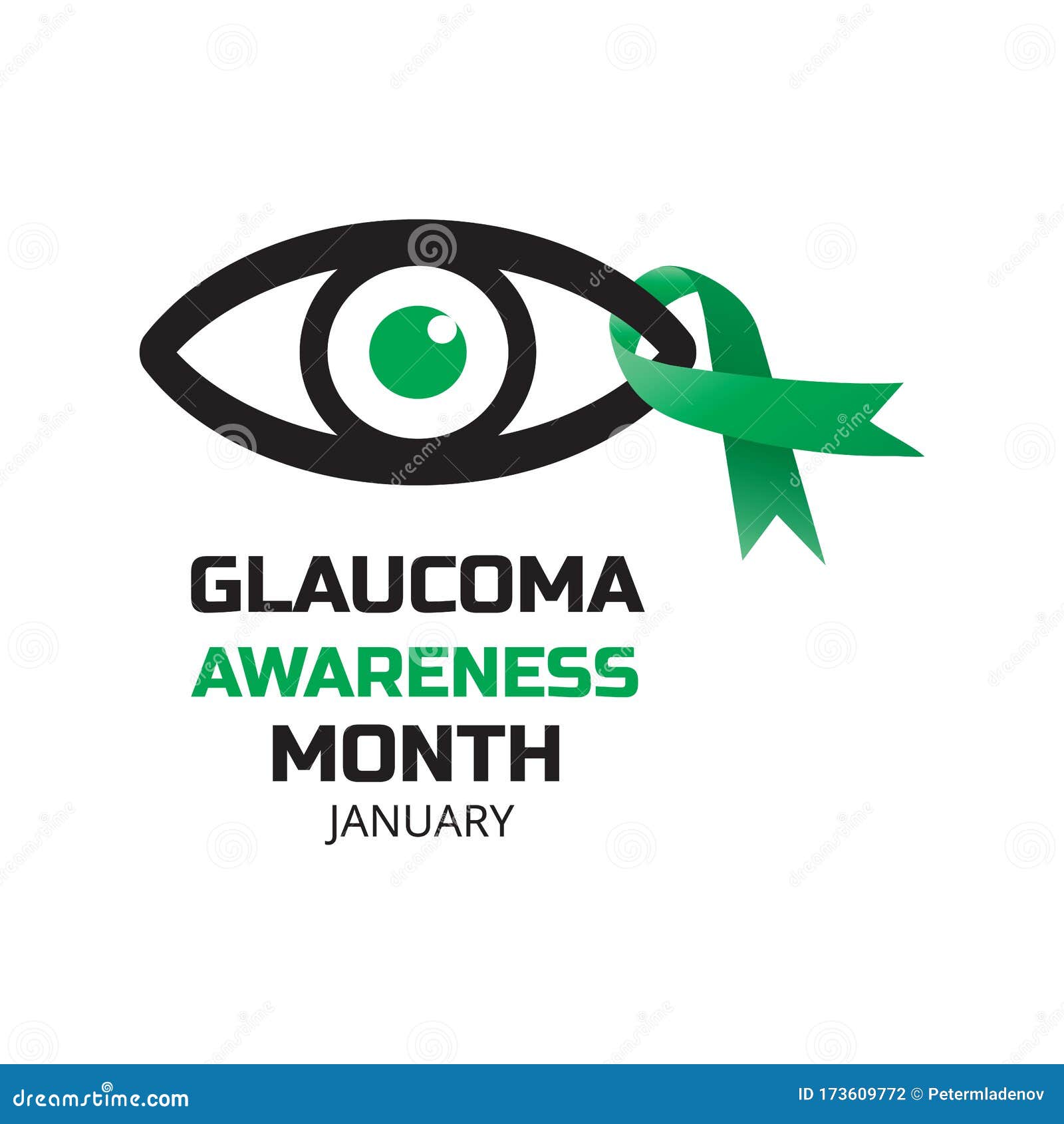 Awareness Month Celebrated In January . Prevention Concept